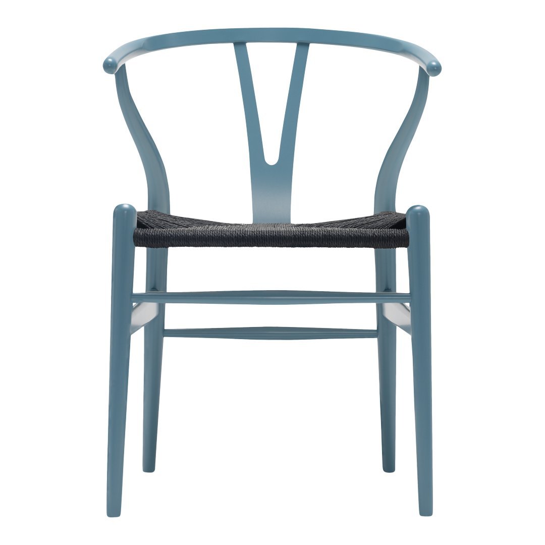CH24 Wishbone Chair - Modern Scandinavian Dining Chair in Soft Colors | Perfect for Dining Rooms, Kitchens, and Home Offices