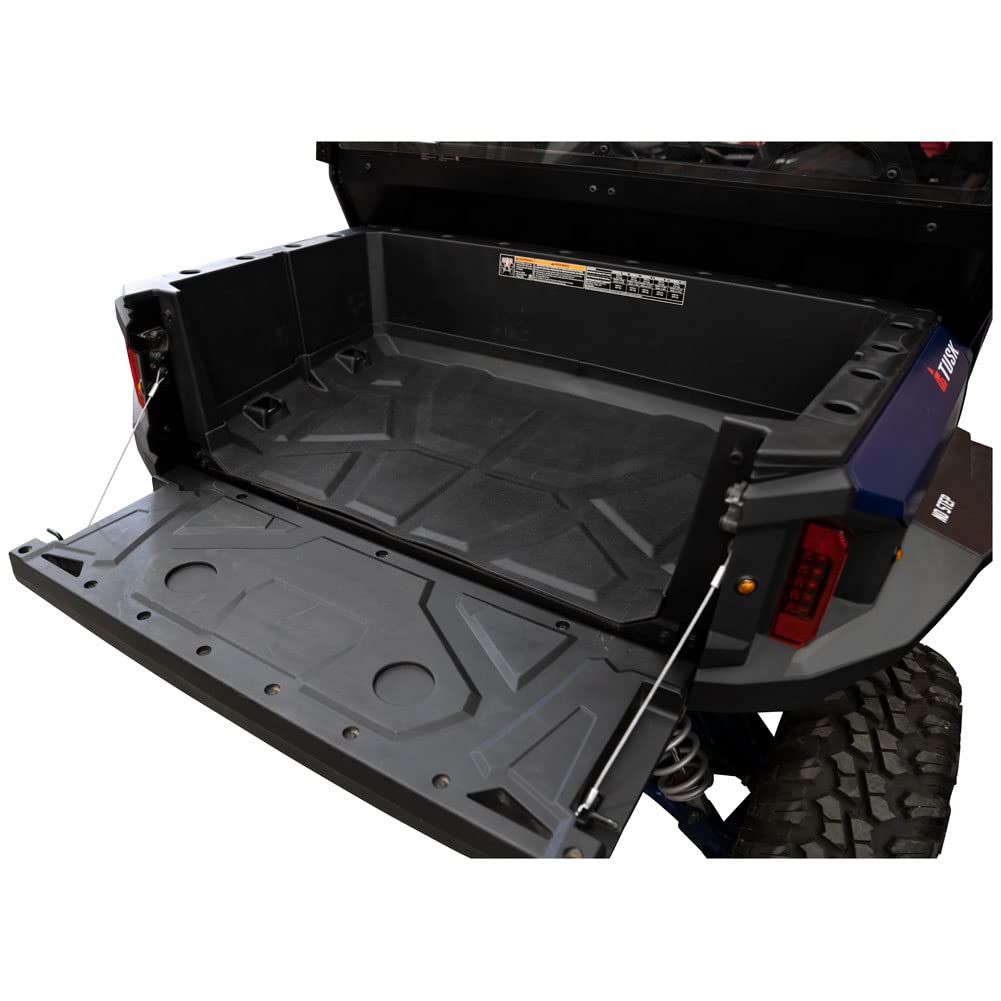 Polaris General XP 1000 Deluxe 2022 Black Bed Mat by TUSK - Durable Truck Bed Protector for Off-Road Adventures & Hauling Gear