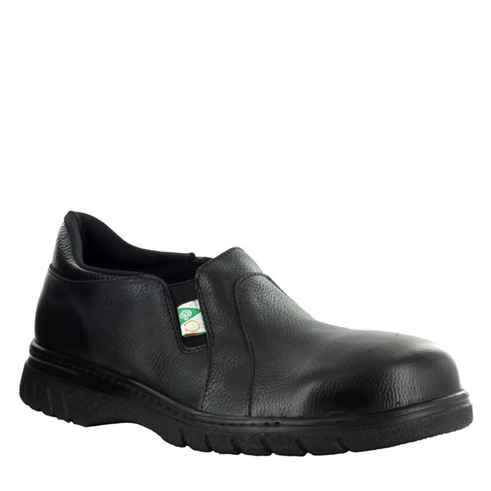 Mellow Walk Jack Men's Slip-On Steel Toe Work Shoes - Lightweight Safety Shoes for Construction & Warehouse Workers (Model 556039)