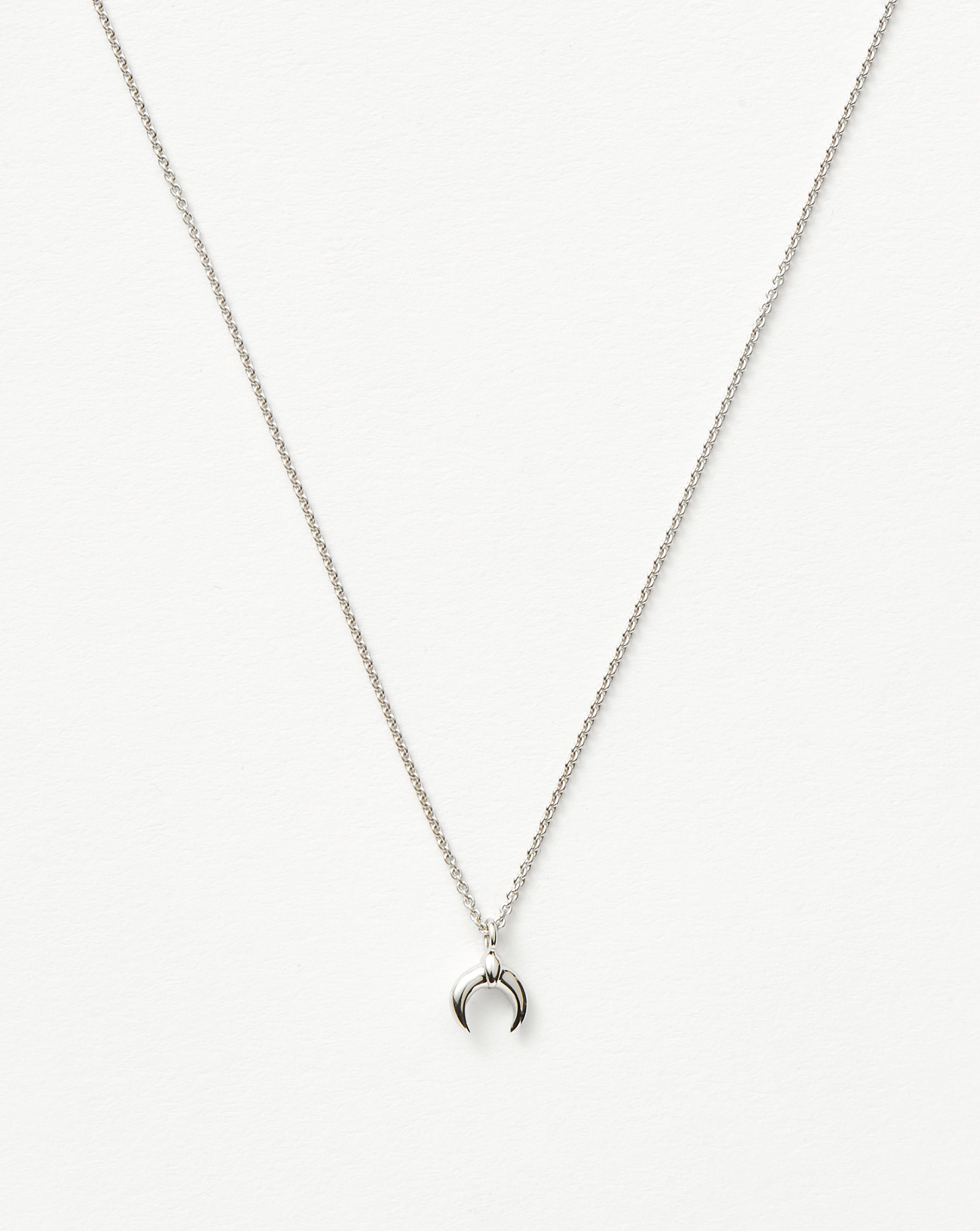 Lucy Williams Tiny Horn Necklace - Dainty Gold Pendant for Women | Boho Jewelry Gift for Her | Perfect for Layering & Everyday Wear