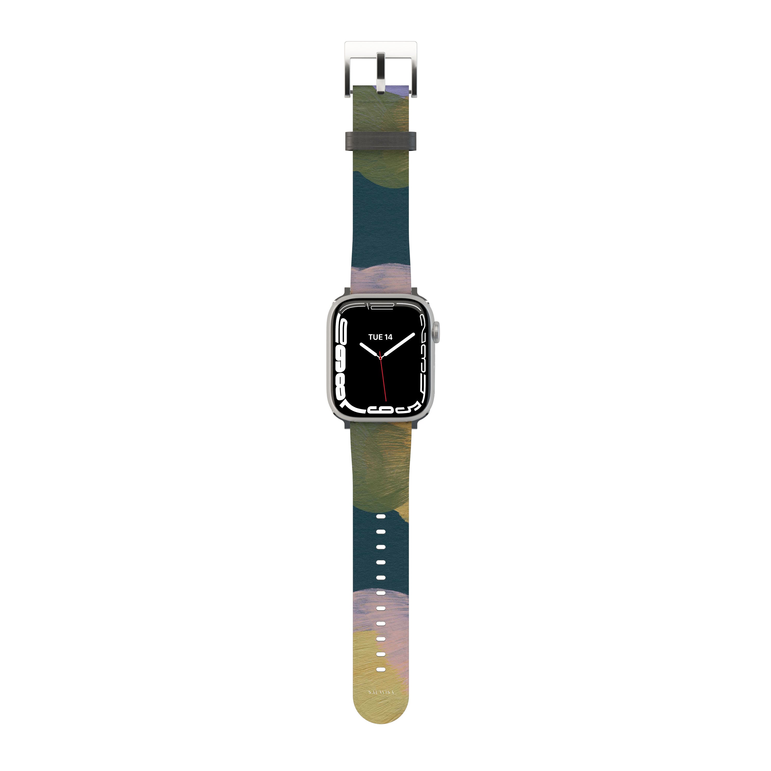 Premium Pale Canvas Apple Watch Band - Soft, Durable & Stylish Replacement Strap for Apple Watch Series 1/2/3/4/5/6/7/8/SE - Perfect for Workouts, Outdoor Adventures & Everyday Wear