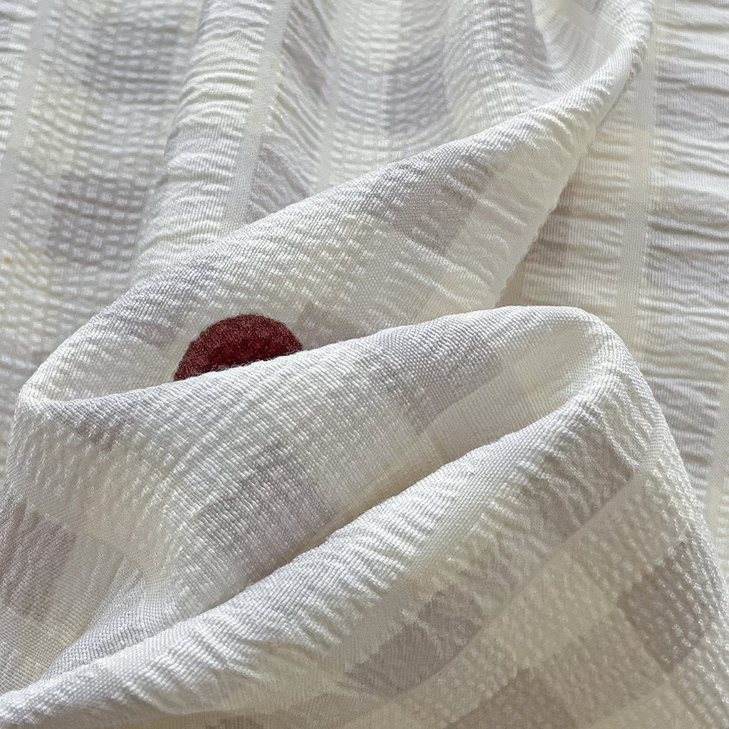 Red Hearts Gingham Pattern Bedding Set - Queen Size 4-Piece Comforter Set with Pillow Shams - Valentine's Day Romantic Bedroom Decor for Couples