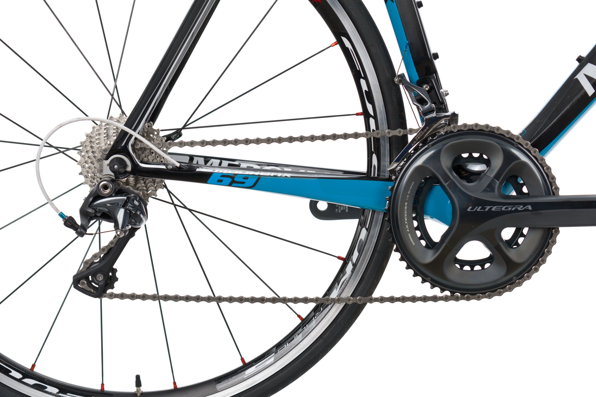 Eddy Merckx Mourenx 69 Carbon Road Bike - 54cm/60cm XL Size - Shimano Ultegra 11-Speed Groupset - Lightweight Racing Bicycle for Road Cycling & Endurance Training