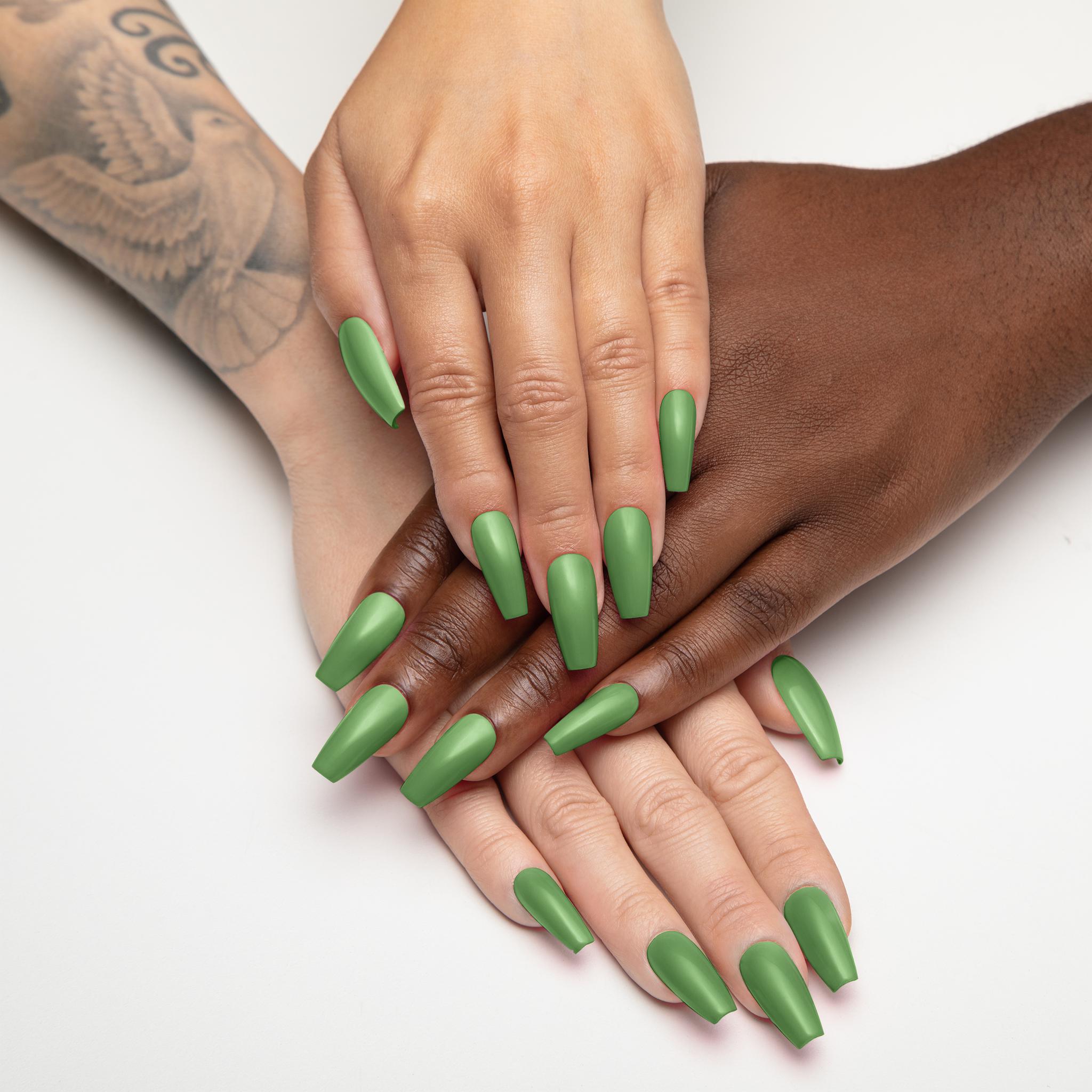 Apres Gel X Extra Guac Nail Polish - Long Lasting Gel Nail Kit for Salon & Home Manicures - Perfect for Parties, Weddings & Special Occasions
