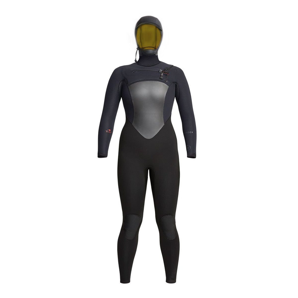 Women's XCEL Drylock Hooded Wetsuit - 5/6mm Premium Neoprene for Surfing, Diving & Water Sports - Warm & Flexible Cold Water Protection