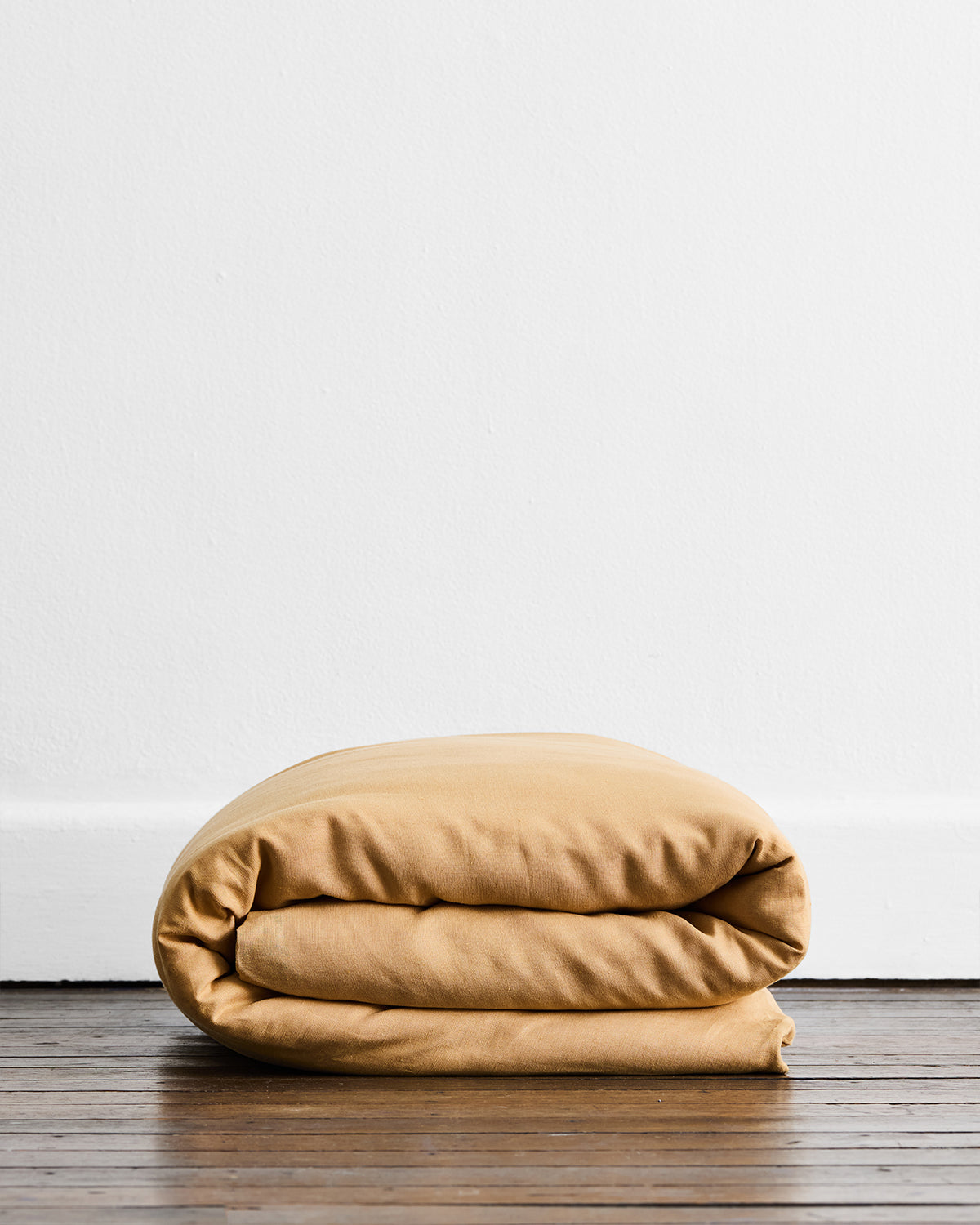 100% French Flax Linen Duvet Cover Set - Breathable & Soft Caramel Bedding for All Seasons | Perfect for Master Bedroom, Guest Room & Vacation Homes