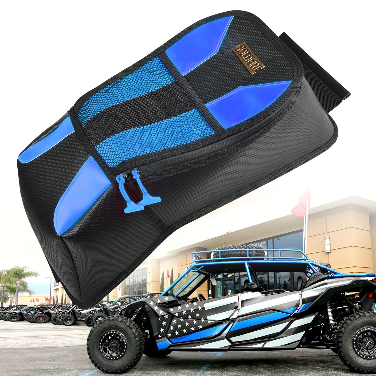 Premium Can-Am Maverick X3 Accessories (2017-2021) - Door Bags, Overhead & Under Seat Storage Combo for Off-Road Adventures & Trail Riding