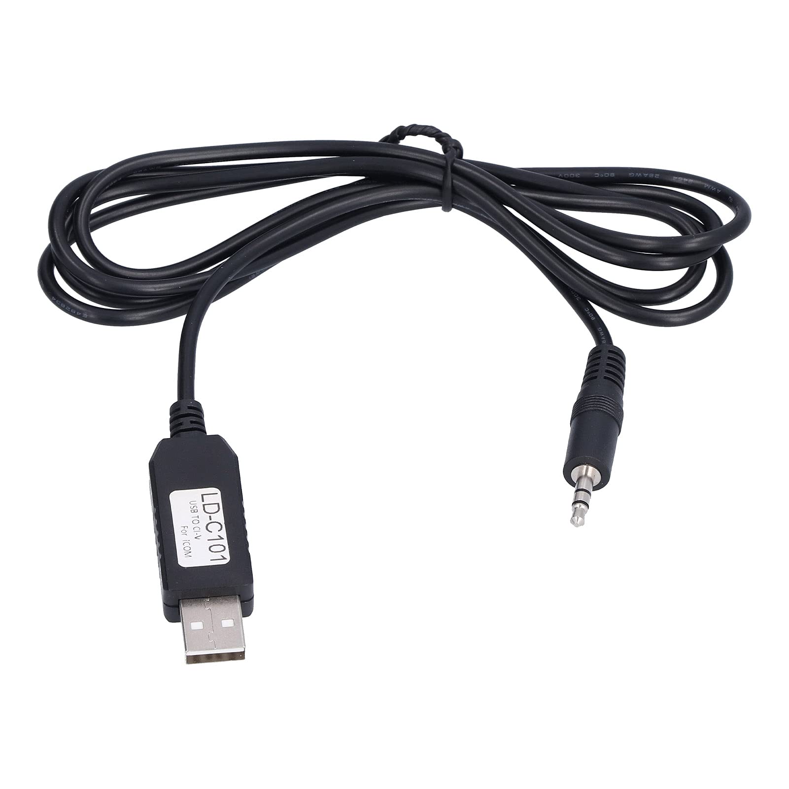 Eujgoov USB CI-V Cable for ICOM Radios - CI-V Interface Control Cable for Shortwave & Ham Radio Communication - Perfect for Radio Enthusiasts & Amateur Operators