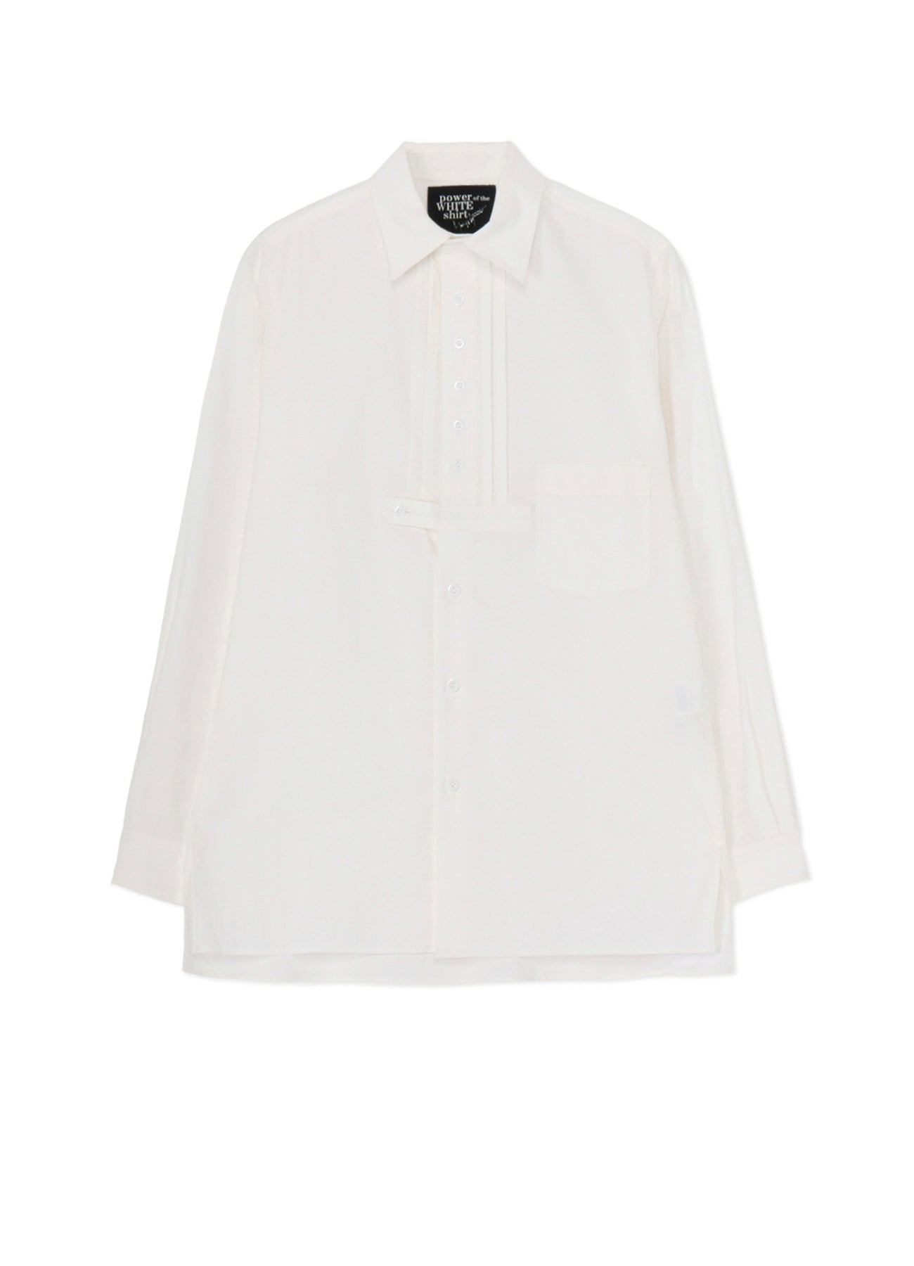 Stylish Cotton Twill Front Pleated Detail Shirt for Men & Women | Casual & Office Wear | Perfect for Business, Dates & Everyday Outfits
