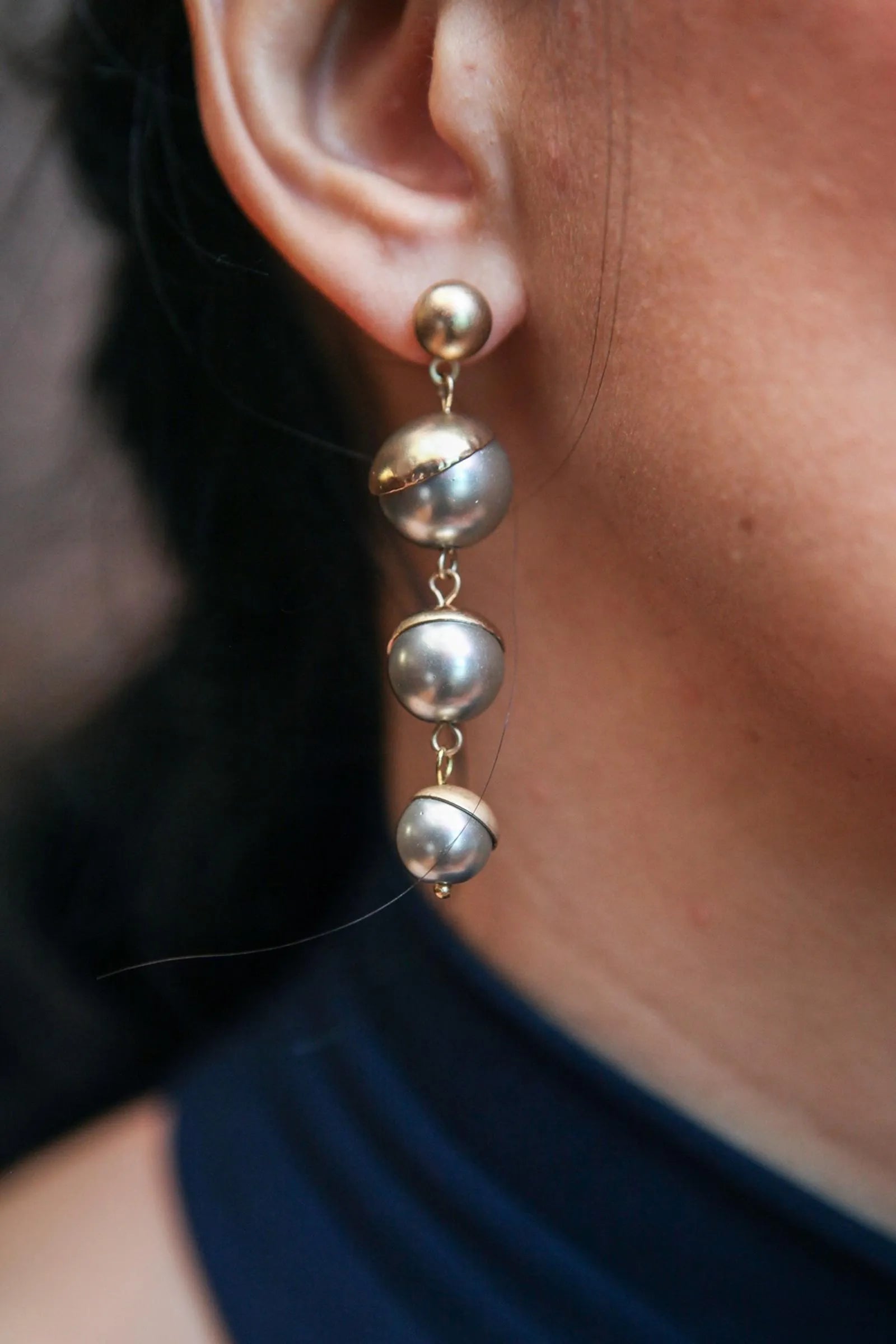 Half Moon Earrings for Women - Dainty Gold Hoop Earrings, Minimalist Crescent Moon Jewelry - Perfect for Everyday Wear, Gifts & Special Occasions