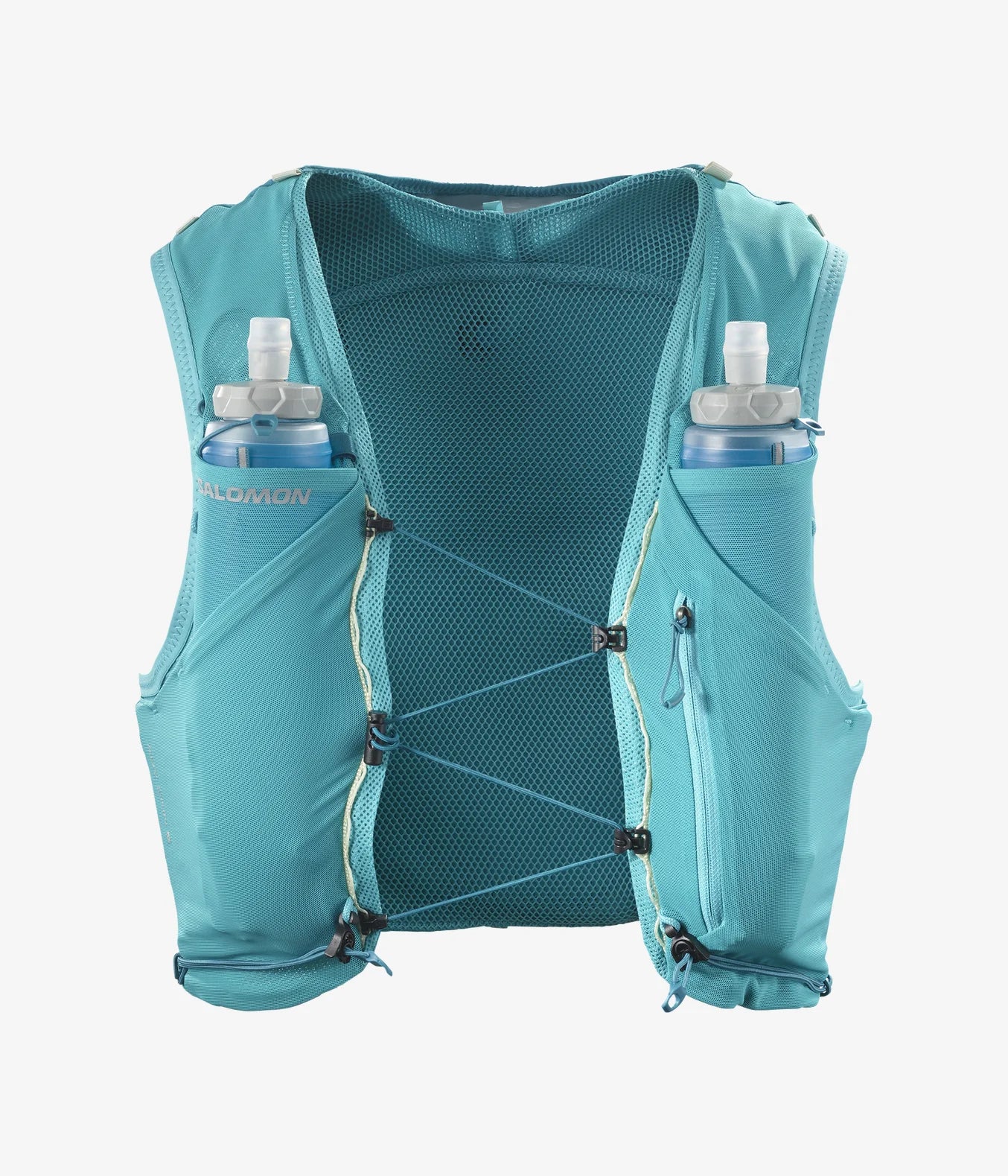 Adv Skin 5 Hydration Pack with Included Flasks - Unisex Running Vest for Trail Runners & Outdoor Enthusiasts - Perfect for Hiking, Marathon Training and Adventure Sports