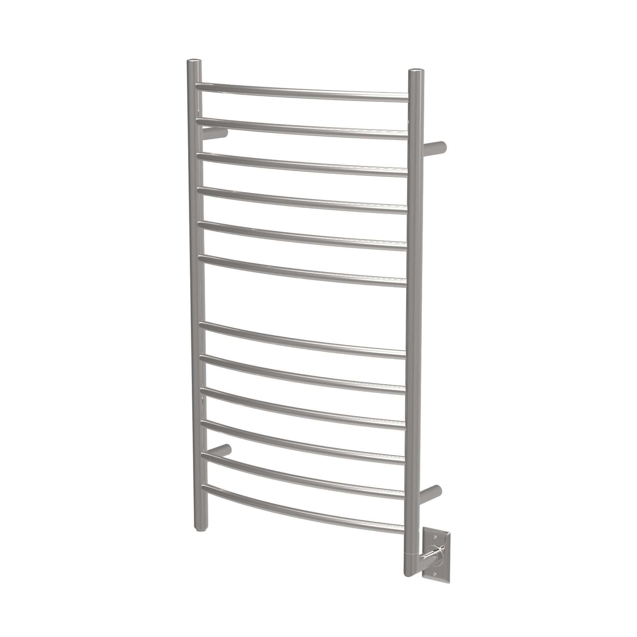 Amba Radiant Large Curved Plug-in & Hardwired Bathroom Towel Warmer - 23.6