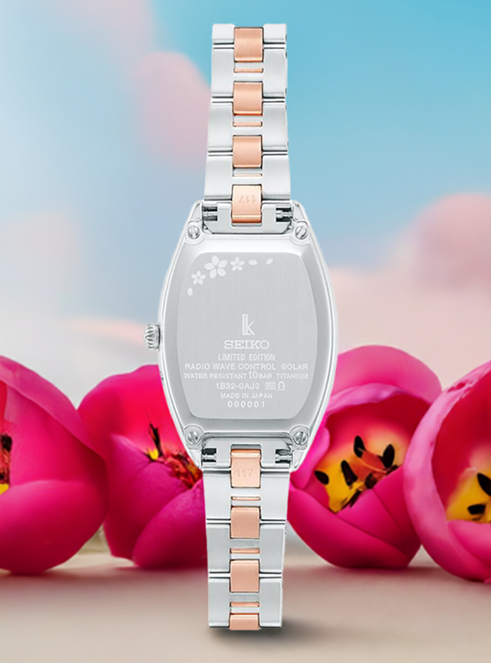 SEIKO LUKIA Ladies Watch - 2025 Sakura Blooming Limited Edition SSQW088 | Japanese Made JDM | Essential Collection | Elegant Dress Watch for Women, Perfect for Office, Formal Events & Special Occasions