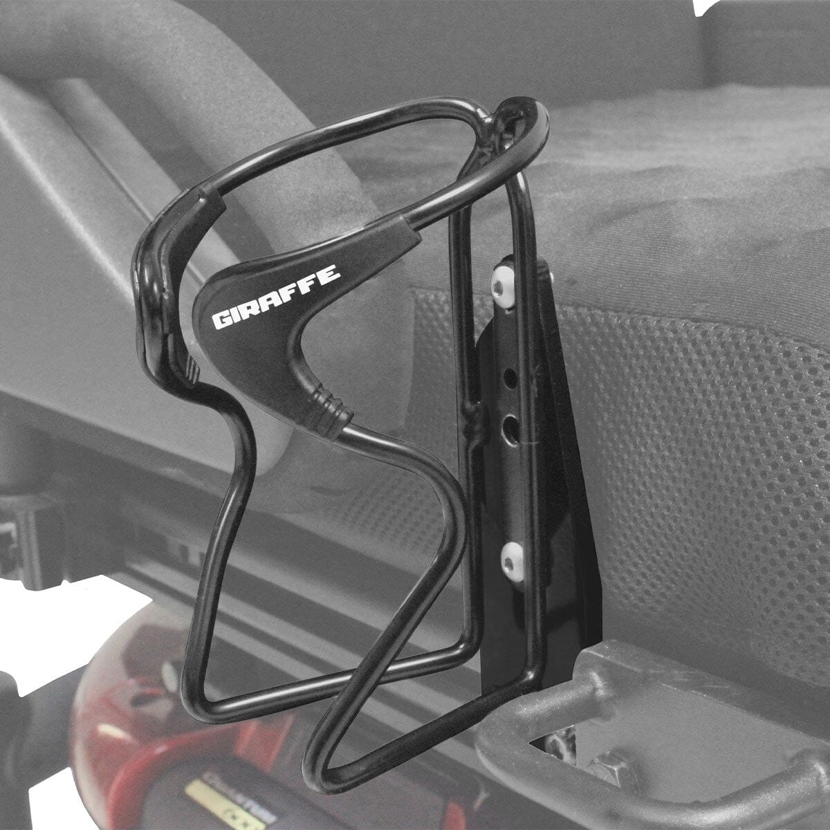 Universal Wheelchair Cup Holder with Adjustable Rail Bracket - Perfect for Water Bottles, Coffee Mugs & Drink Containers - Ideal for Mobility Scooters, Walkers & Wheelchairs