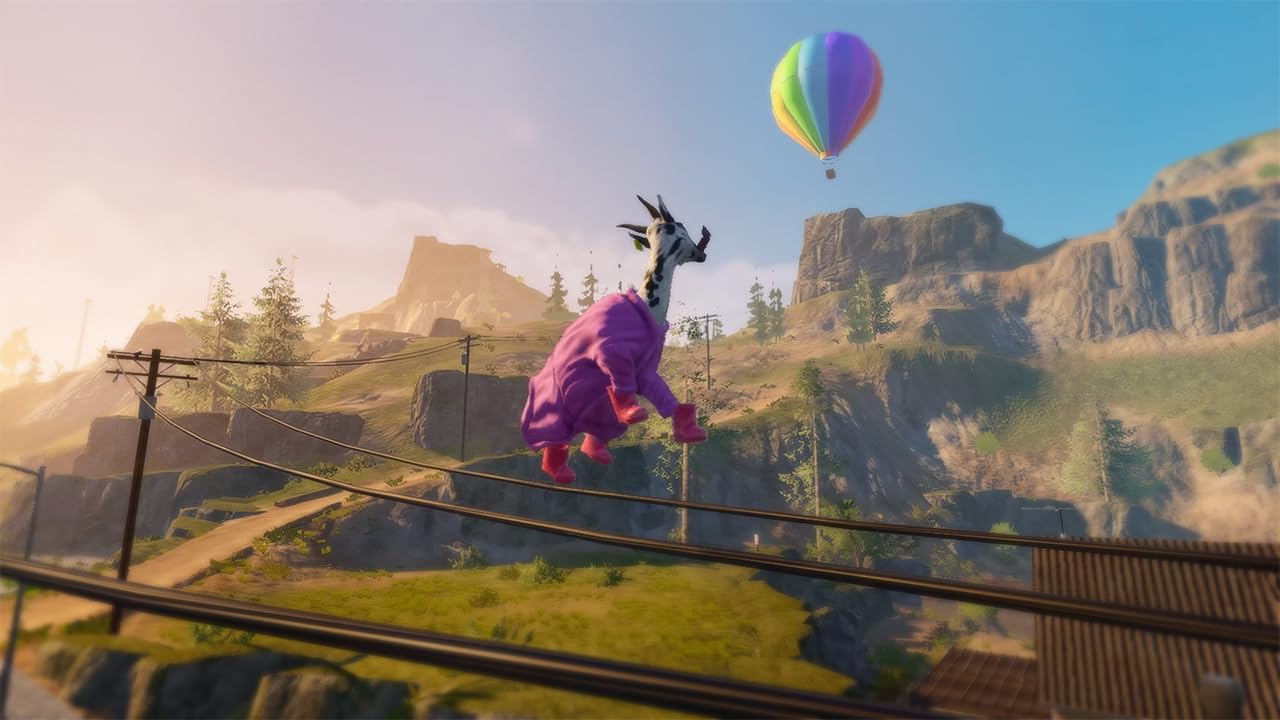Goat Simulator 3 - Nintendo Switch Game | Open World Physics-Based Comedy Adventure | Perfect for Family Game Nights & Casual Gaming