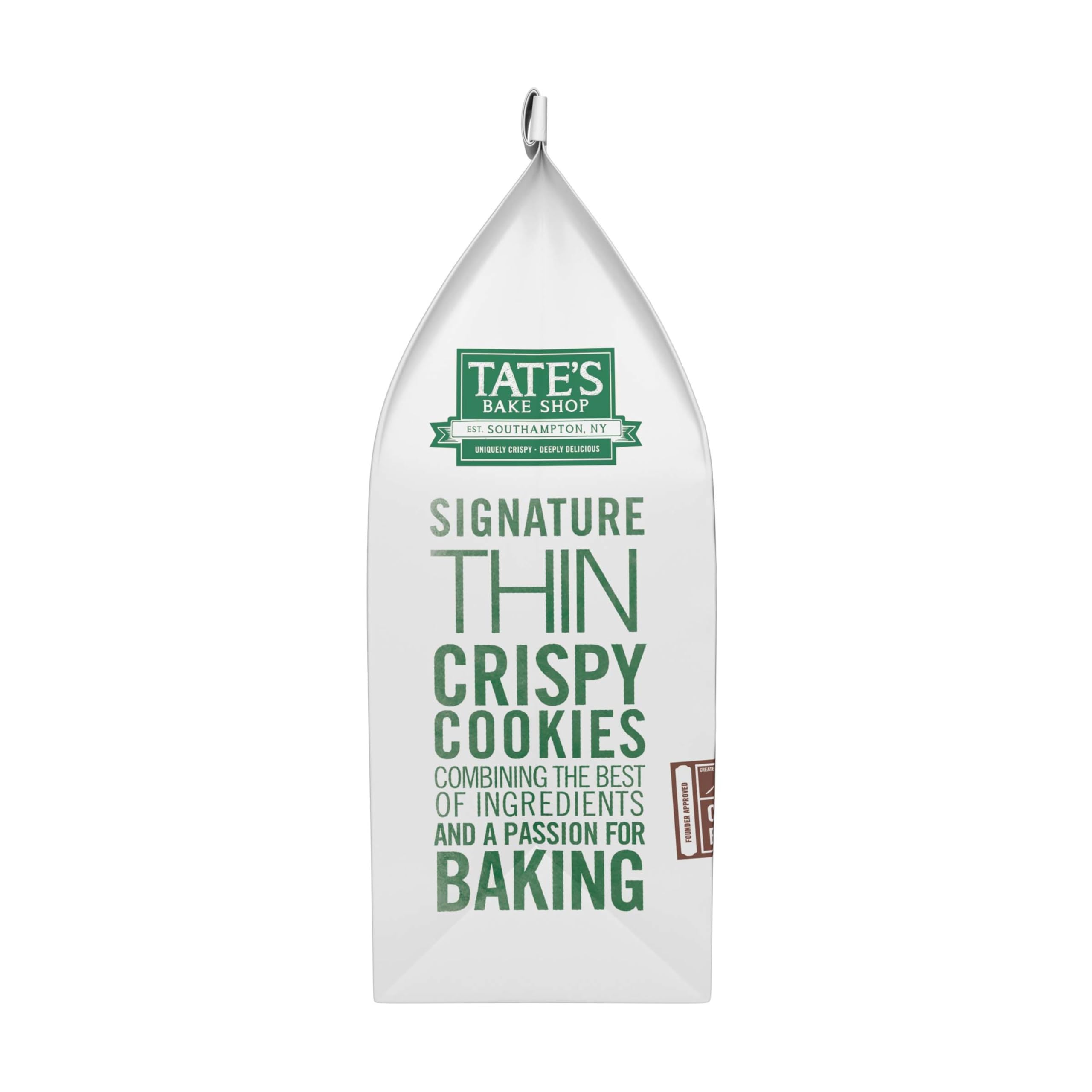 Tate's Bake Shop Gluten Free Chocolate Chip Cookies - 7 oz Pack | Delicious Gluten-Free Snacks for School Lunches, Office Treats & Dessert Time