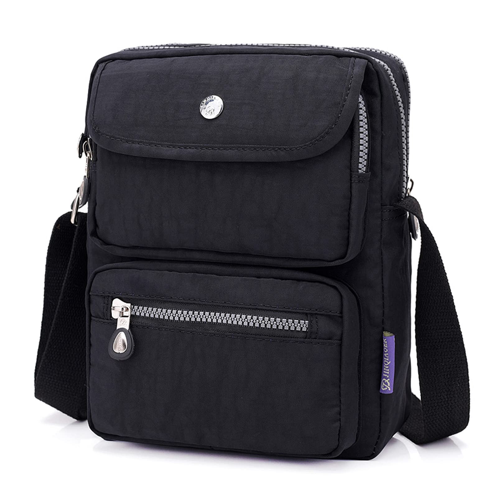 KARRESLY Women's Waterproof Crossbody Bag - Small Nylon Shoulder Purse with Multiple Pockets for Everyday Use, Travel & Shopping