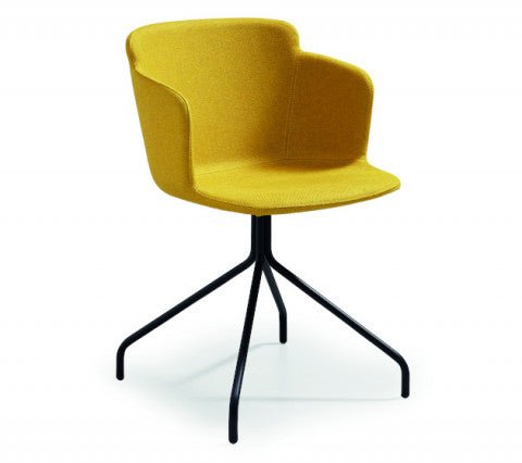 Midj Calla P M_X TS Side Chair - Modern Dining & Office Chair for Home & Workspace | Perfect for Kitchens, Dining Rooms & Office Desks