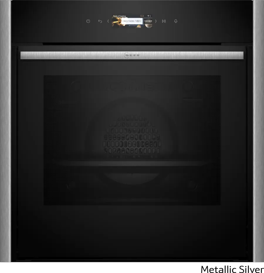 Neff Flex Design 60cm Pyrolytic Oven N70 Built-In B59CR72Y0A - Self-Cleaning Oven with Advanced Cooking Technology for Modern Kitchens