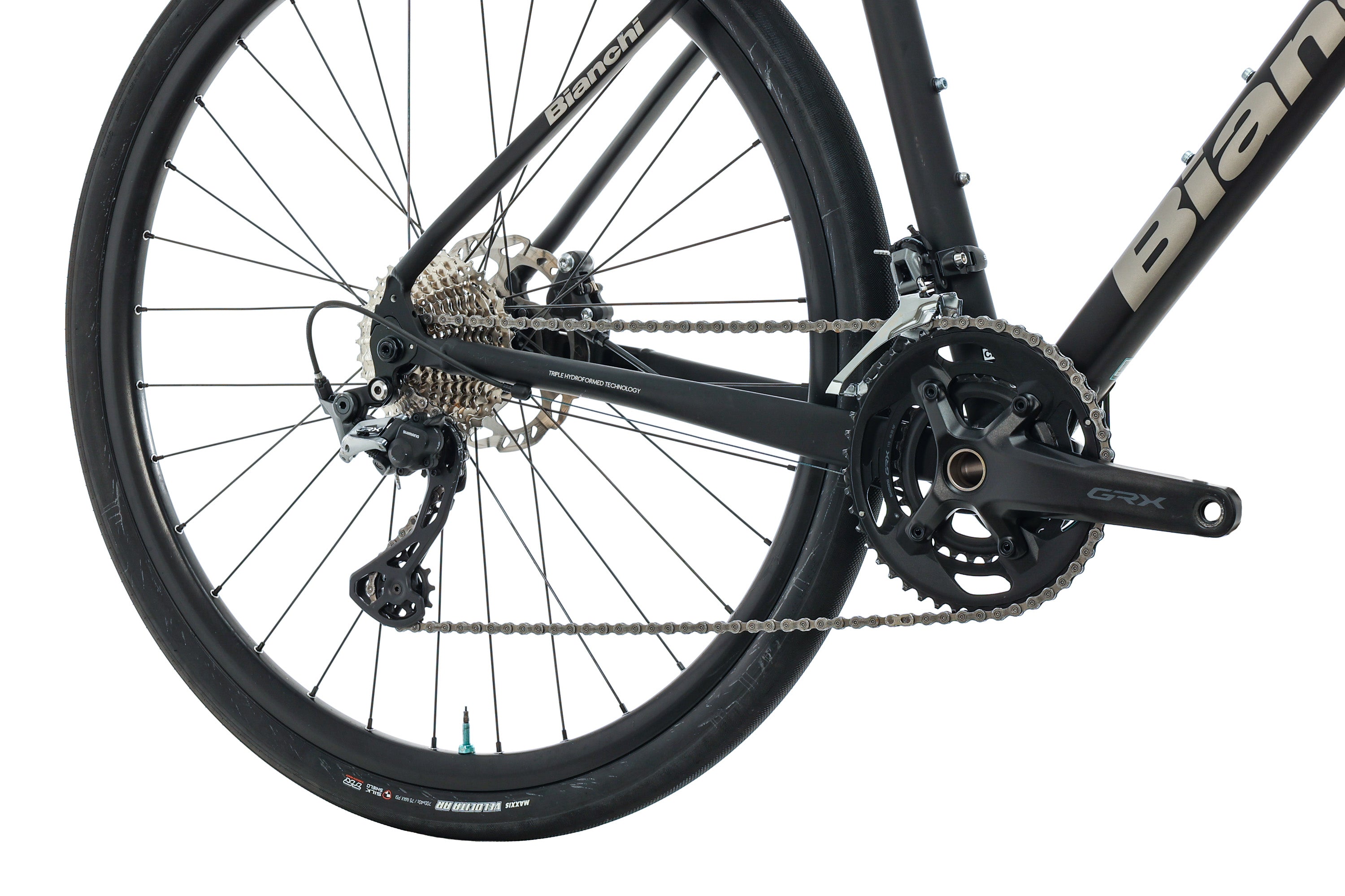 Bianchi Impulso Allroad GRX 600 Road Bike 2021 - 53cm Carbon Frame Gravel Bike for Men & Women - Perfect for Commuting, Adventure Riding & Long-Distance Cycling