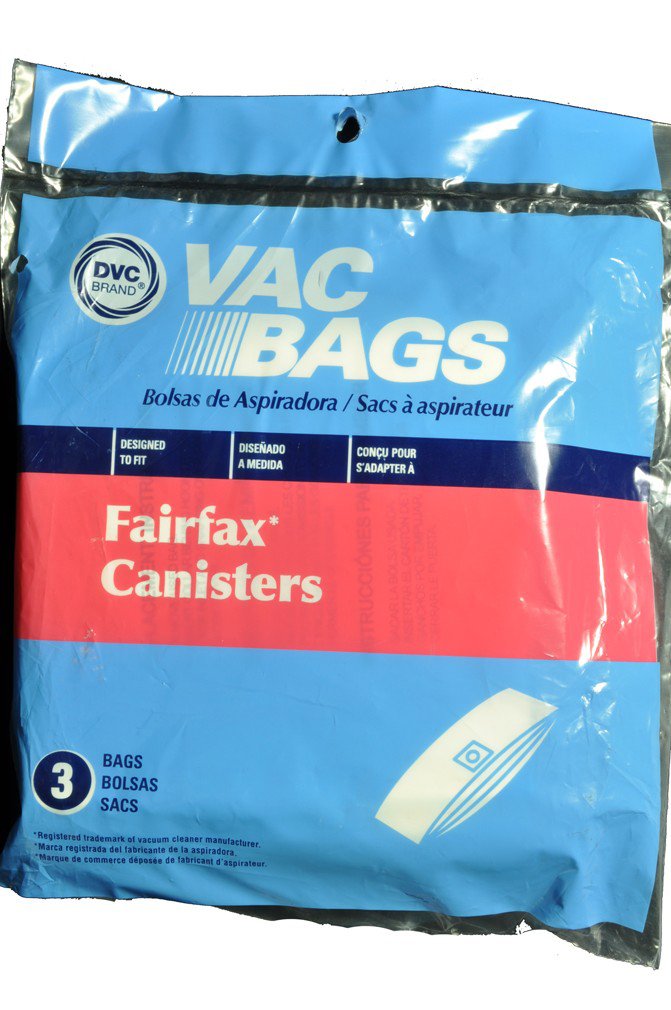 Fairfax Canister Vacuum Cleaner Bags - Premium Replacement Dust Bags for Efficient Cleaning | Perfect for Home, Office & Pet Hair Removal