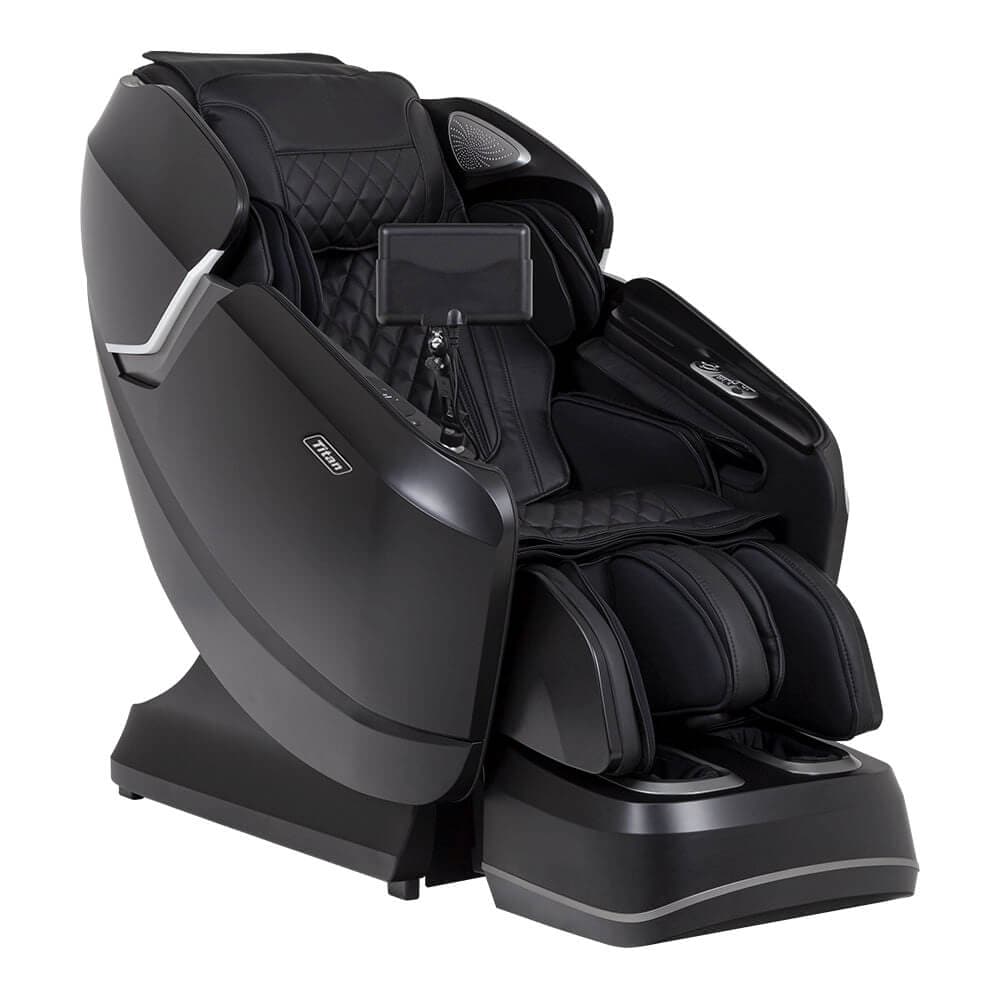 Titan Pro Vigor 4D Massage Chair - Full Body Zero Gravity Recliner with Heat Therapy & Air Compression - Perfect for Home, Office & Relaxation Spaces