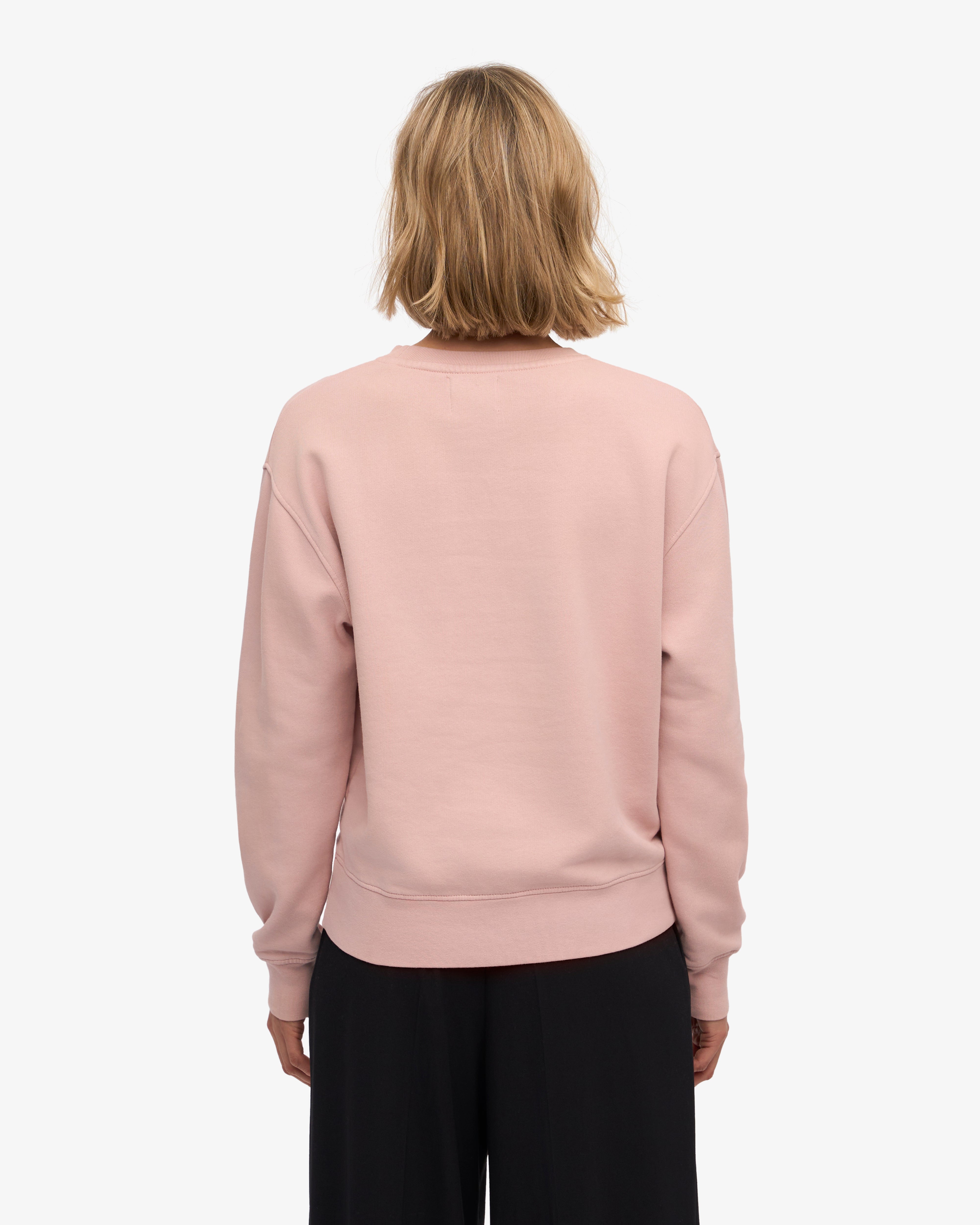Organic Cotton Women's Classic Crew Neck T-Shirt - Faded Pink | Soft & Comfortable Casual Wear for Everyday Outfits & Layering