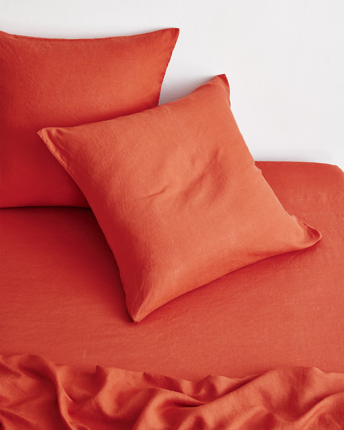 Premium 100% French Flax Linen Pillowcase Set of 2 - Natural European Style Bedding for Home & Hotel Use - Soft & Breathable for All Seasons