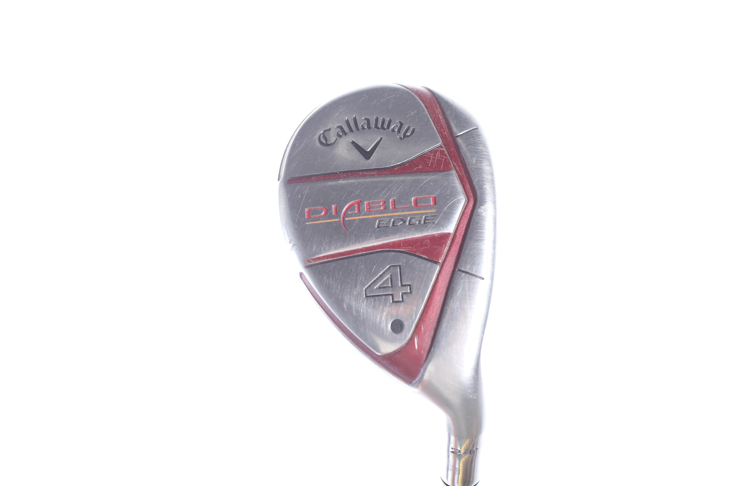 Callaway Diablo Edge 4H Hybrid Golf Club - 24° Right Handed Senior Flex Used - Perfect for Senior Golfers & High Handicap Players on Fairway Shots