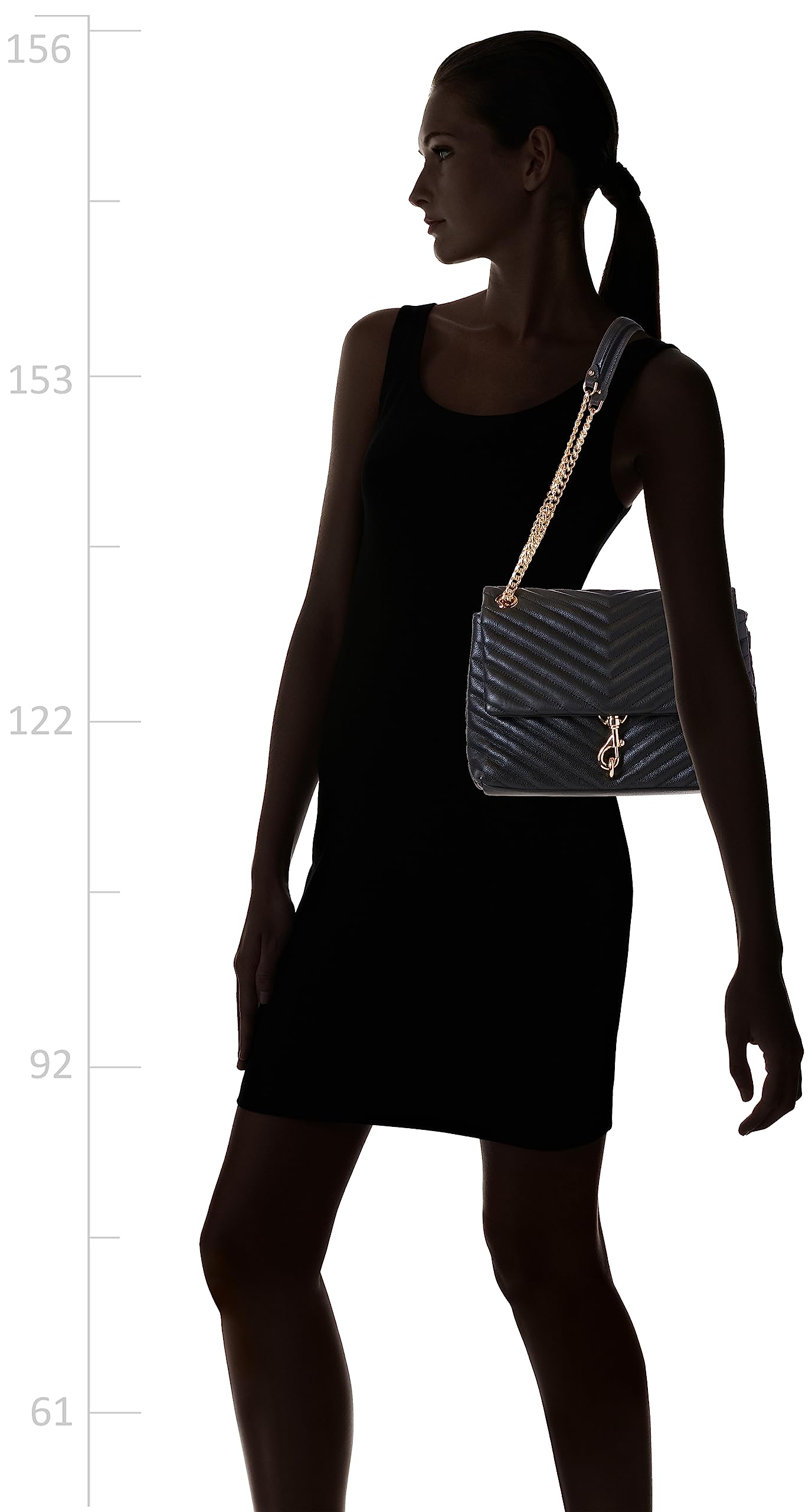 Rebecca Minkoff Edie Flap Crossbody Shoulder Bag - Stylish Leather Purse for Women, Perfect for Work, Travel & Everyday Use