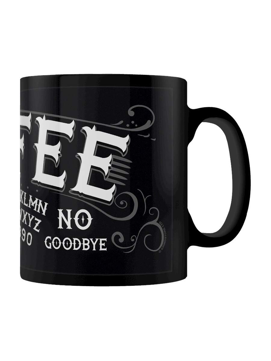 Grindstore Ouija Board Coffee Mug - Gothic Horror Novelty Ceramic Cup for Tea & Coffee - Perfect for Halloween, Witchcraft & Spooky Gift Ideas