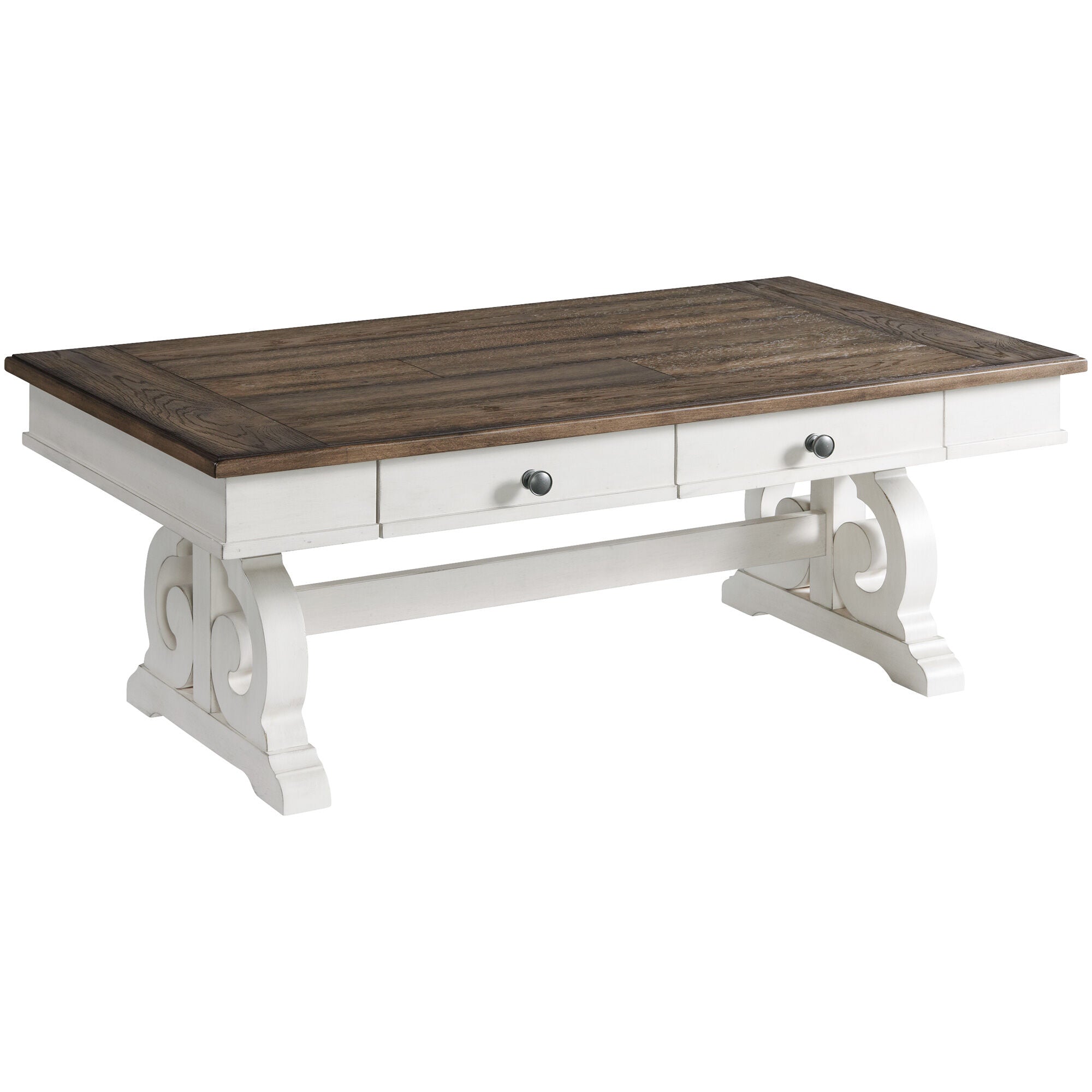 Modern Drake Coffee Table - Mid-Century Style Wooden Living Room Table with Storage Shelf | Perfect for Small Spaces, Apartments & Cozy Home Decor