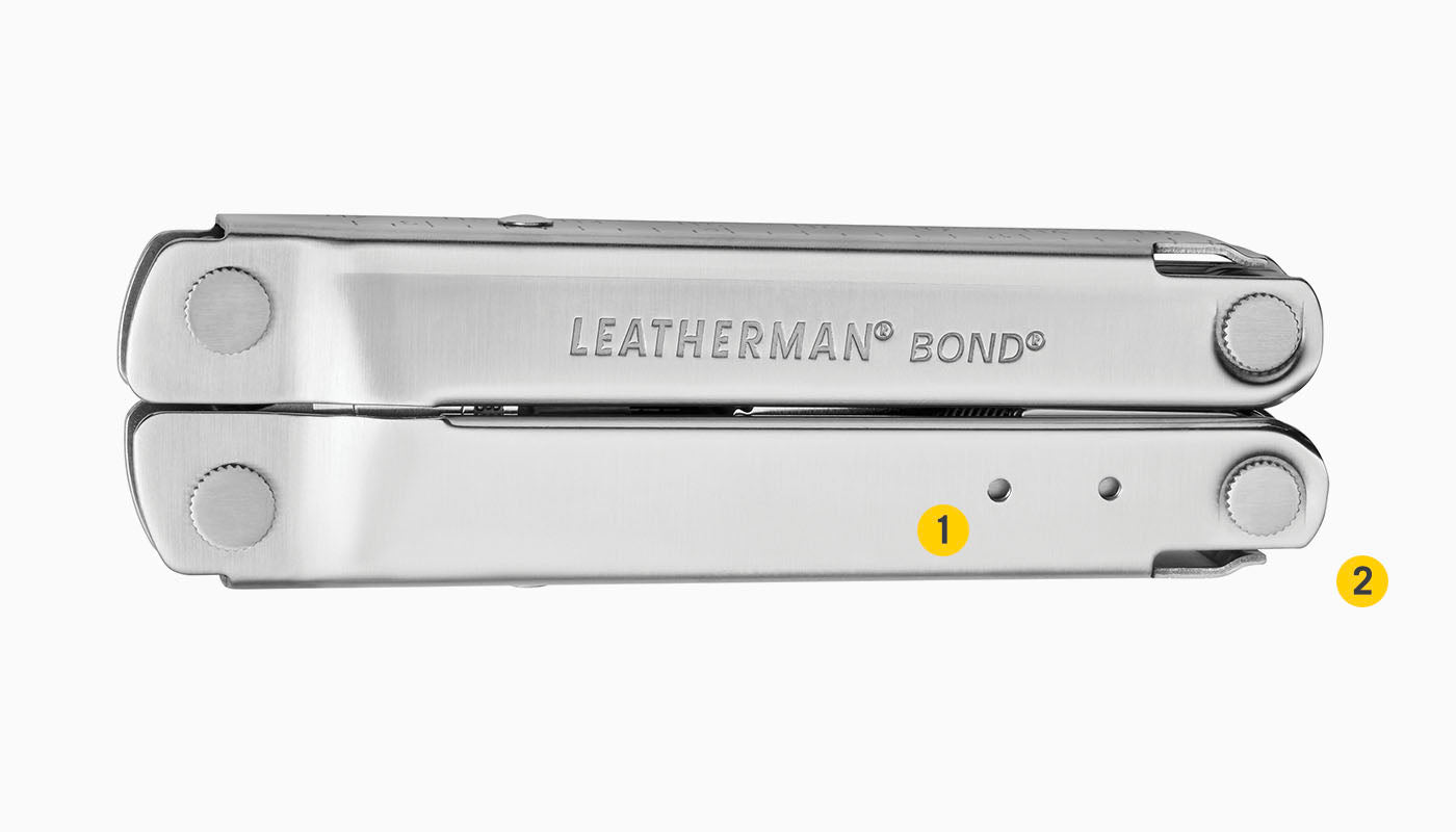 Leatherman Bond Multitool - 14-in-1 Stainless Steel Pocket Tool with Pliers, Knife, Screwdrivers | Perfect for Camping, Hiking, DIY & Everyday Carry (EDC)