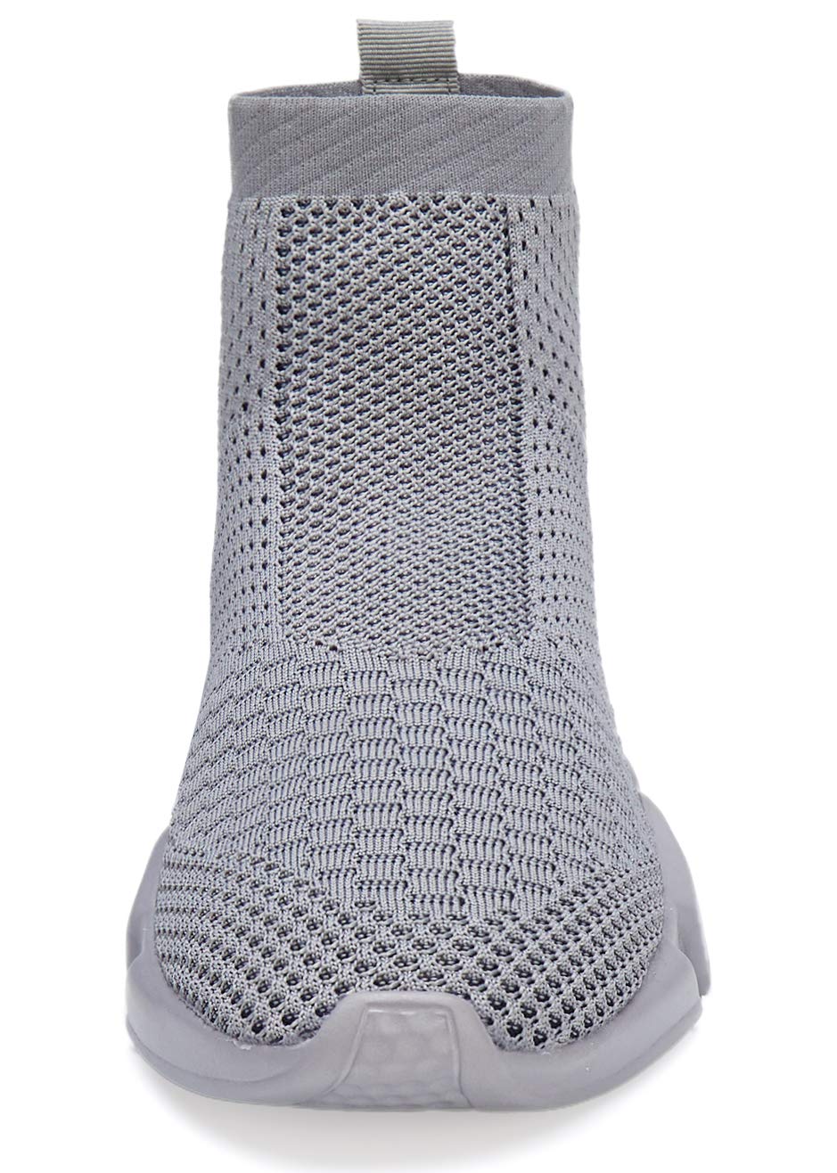 Santiro Women's Lightweight Slip-On High Top Sneakers - Comfortable Gym & Walking Shoes for Workout, Running, and Casual Wear