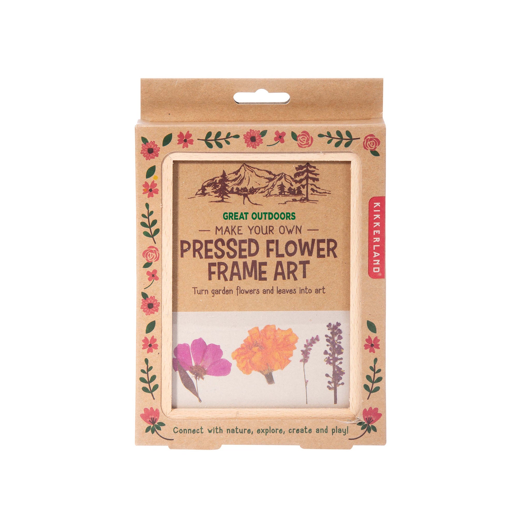 Premium Flower Press Kit for Drying & Preserving Flowers - DIY Botanical Art, Nature Crafts, Scrapbooking & Home Decor - Perfect for Gardeners, Artists & Nature Lovers