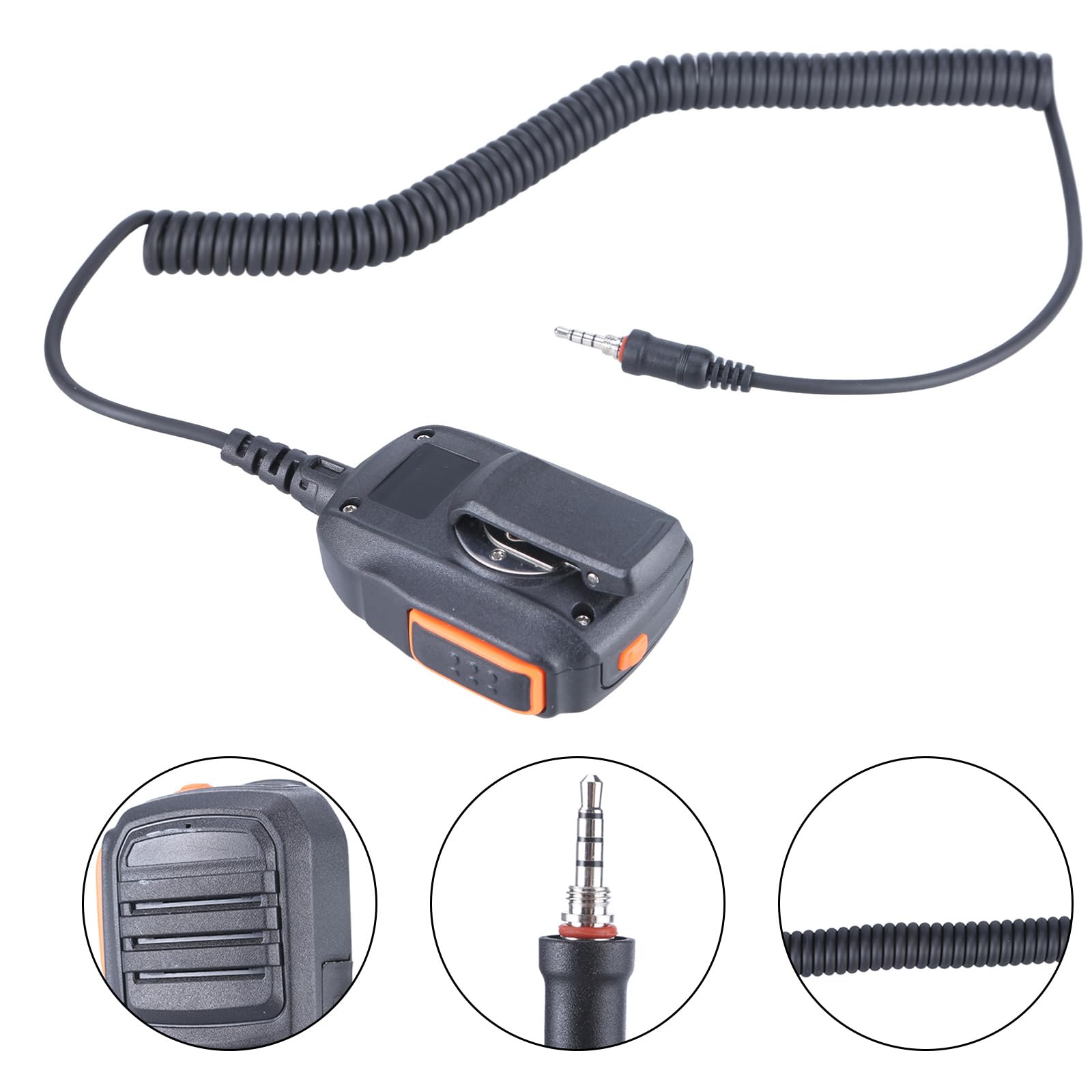 ILZAPT Two-Way Radio M23 Walkie Talkie with Built-in Microphone - Ideal for Outdoor Adventures, Construction Sites, and Emergency Communication