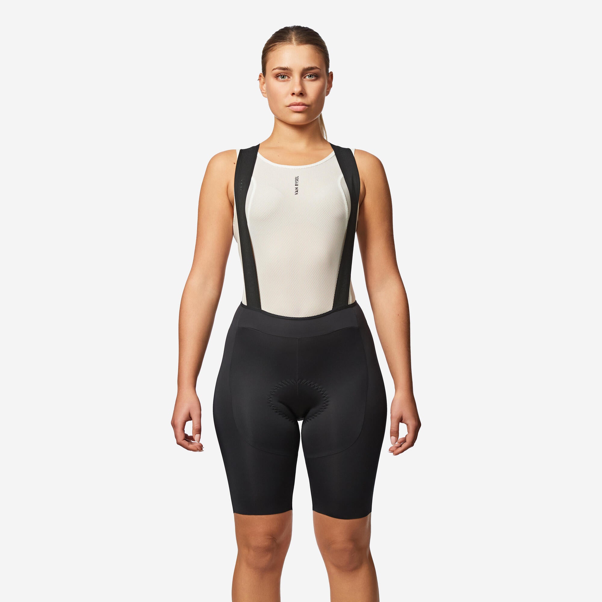 Van Rysel Women's RCR 3 Cycling Bib Shorts - High Performance Bike Shorts for Women - Comfortable & Breathable for Road Cycling & Indoor Training