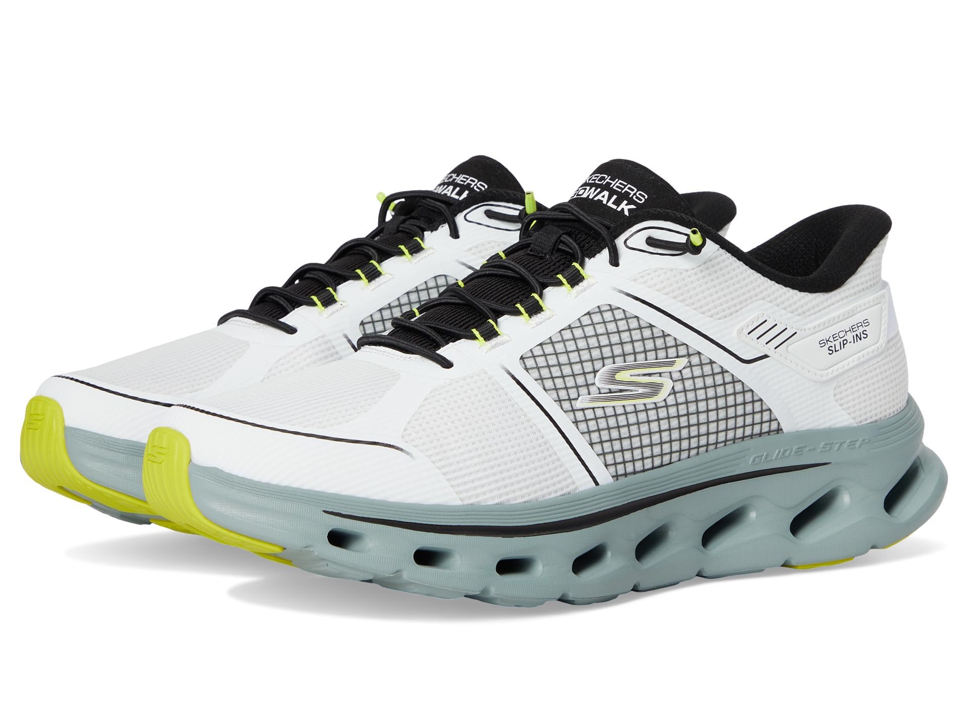 Skechers Men's Go Walk Glide Step 2.0 Zalor Hands Free Slip-On Sneakers - Lightweight Walking Shoes for Men with Arch Support | Perfect for Travel, Work & Everyday Comfort