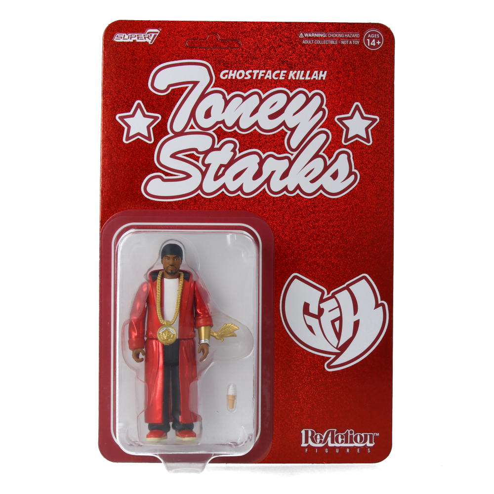 Ghostface Killah (Toney Starks) Action Figure - Wu-Tang Clan Collectible Toy for Fans & Music Lovers - Perfect for Display, Gifts, and Hip-Hop Memorabilia Collections
