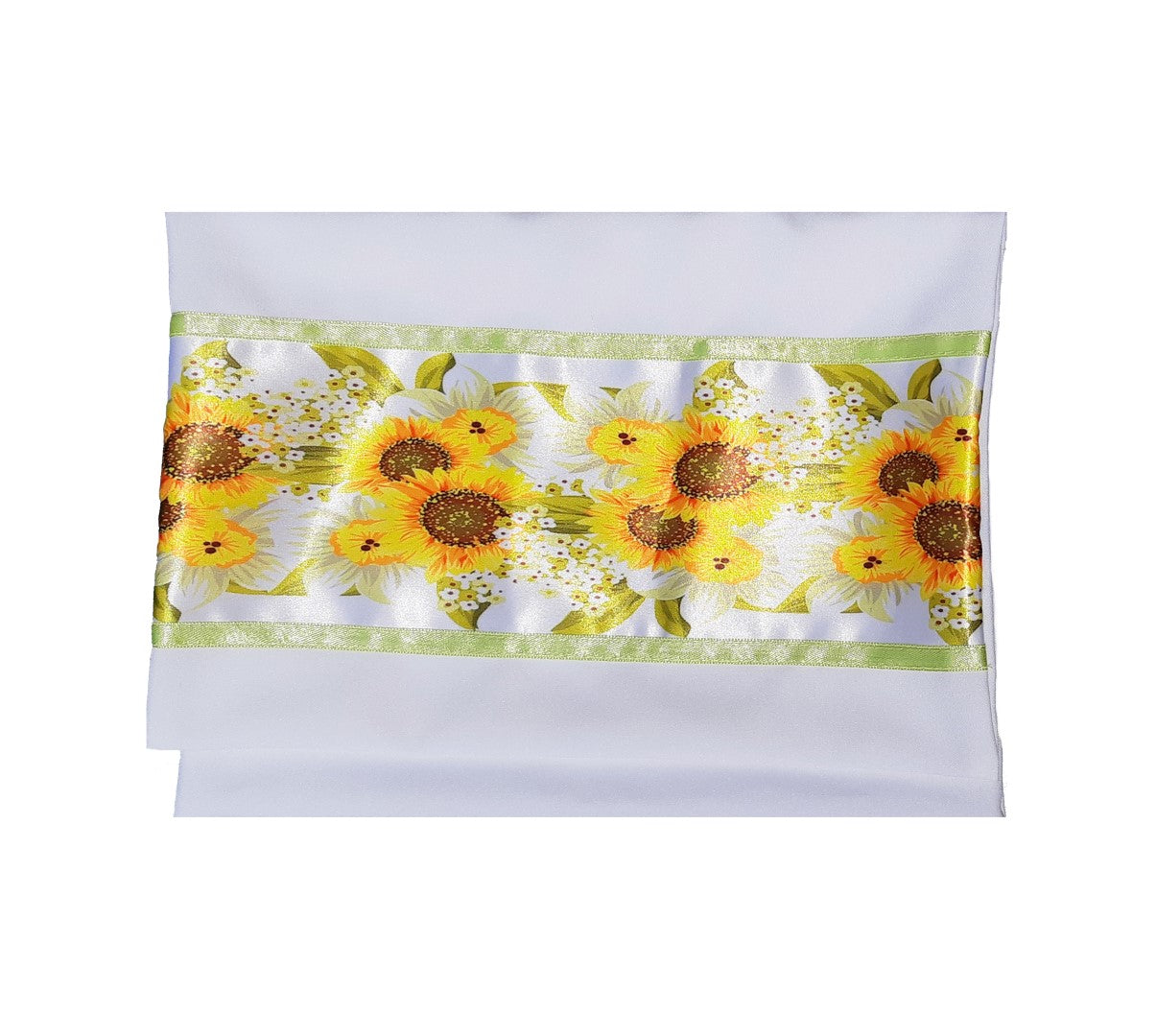 Sunflower Field Tallit for Women & Girls - Floral Prayer Shawl for Bat Mitzvah, Synagogue & Jewish Ceremonies | Elegant Feminine Tallit Set for Worship & Special Occasions