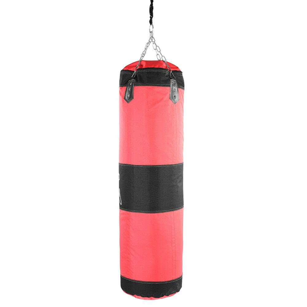 1PC Heavy Duty Empty Training Boxing Hook Kick Sandbag - Karate Punching Bag for MMA, Muay Thai & Kickboxing - Perfect for Home Gym, Martial Arts Training & Fitness Workouts