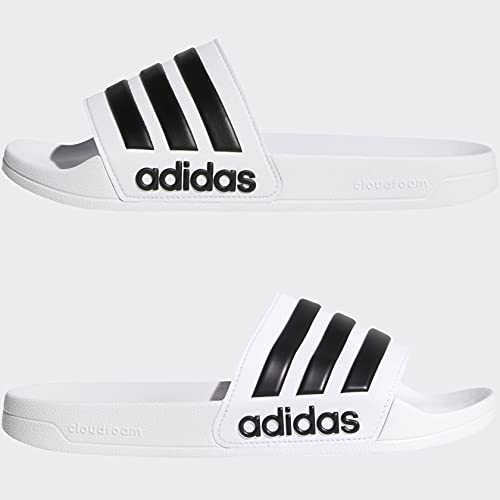 adidas Men's Adilette Comfort Slide Sandals - Lightweight Shower Shoes for Pool, Beach, Gym & Home Use