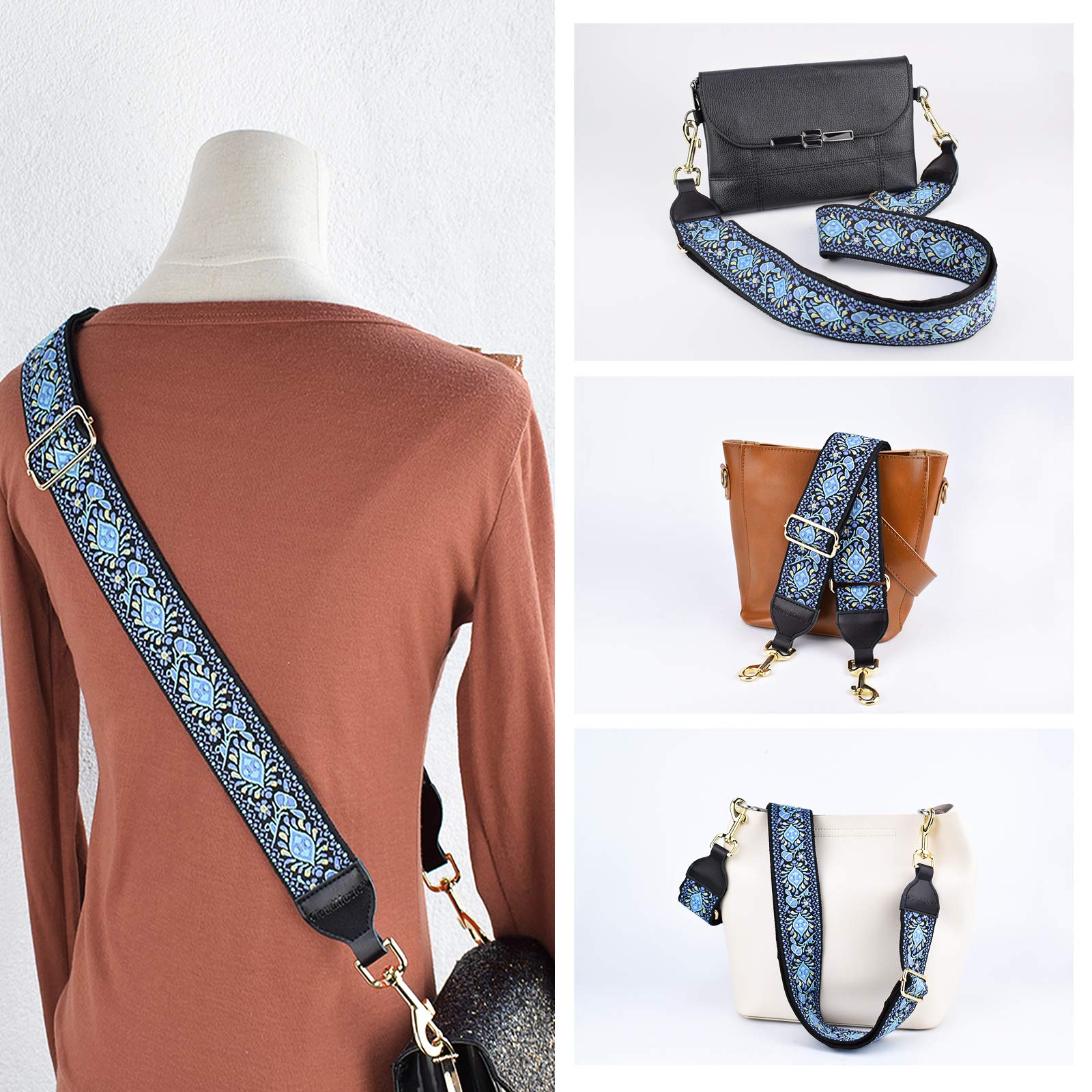 CLOUDMUSIC Handbag Strap Replacement - Adjustable Shoulder Crossbody Purse Strap for Women & Girls | Perfect for Everyday Use, Travel & Fashion Accessories