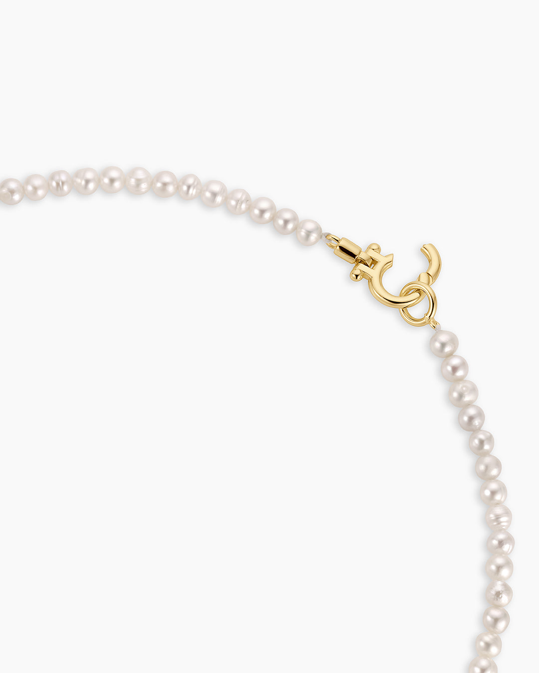 Elegant Lou Pearl Necklace for Women - Classic White Cultured Pearl Jewelry Gift for Wedding, Anniversary & Special Occasions