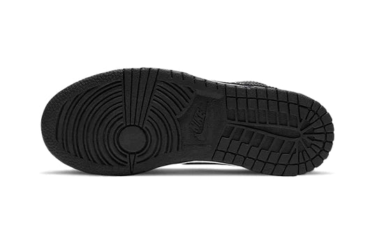Nike Kids Dunk Low Retro Sneakers - White & Black - Comfortable & Stylish Basketball Shoes for Boys & Girls - Perfect for School, Sports & Casual Wear