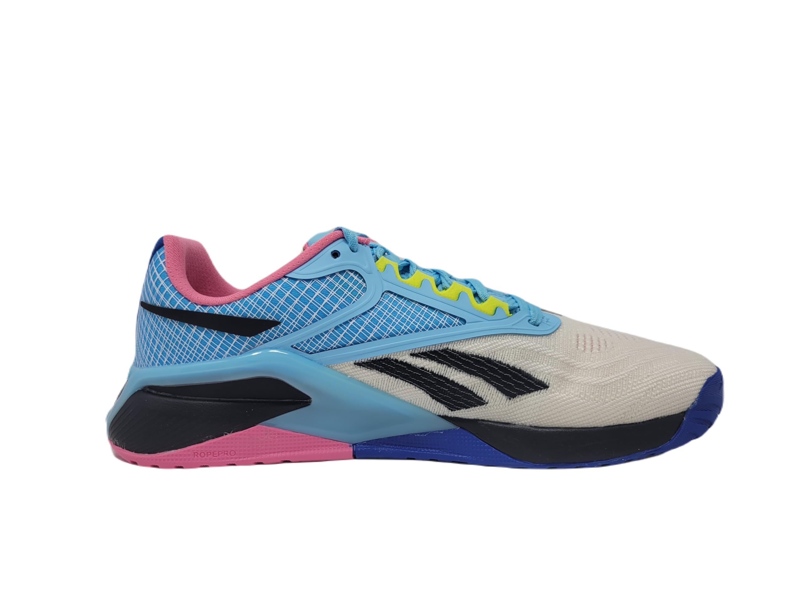 Reebok Women's Nano X2 Cross Training Shoes - Digital Blue/Chalk/True Pink, Size 9.5 US | Gym Workout & Fitness Shoes for Women | CrossFit, Weightlifting & HIIT Training