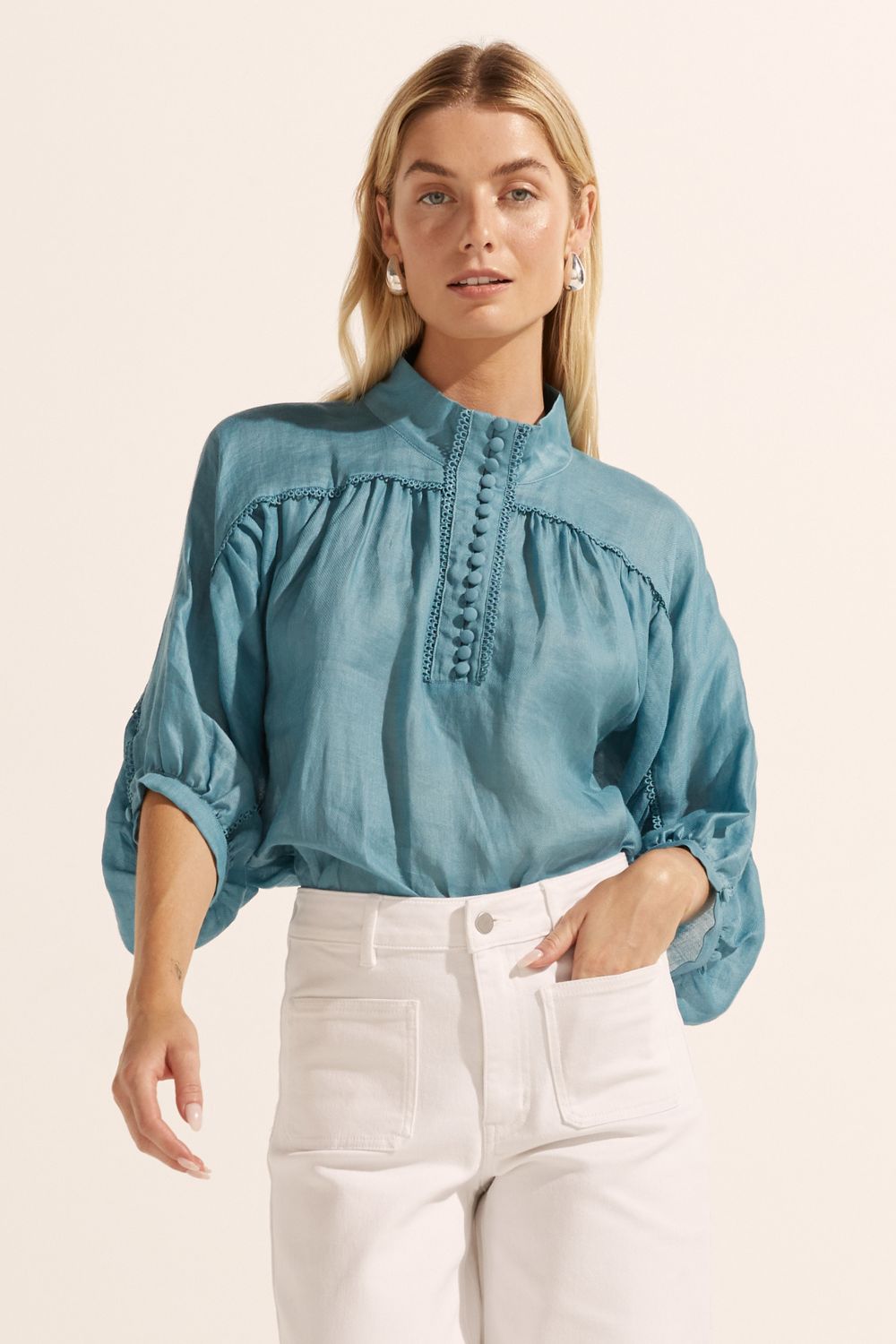 Zoe Kratzmann Adage Top Women's Fashion Blouse - Elegant Casual Shirt for Work & Everyday Wear | Perfect for Office, Date Night & Weekend Outfits