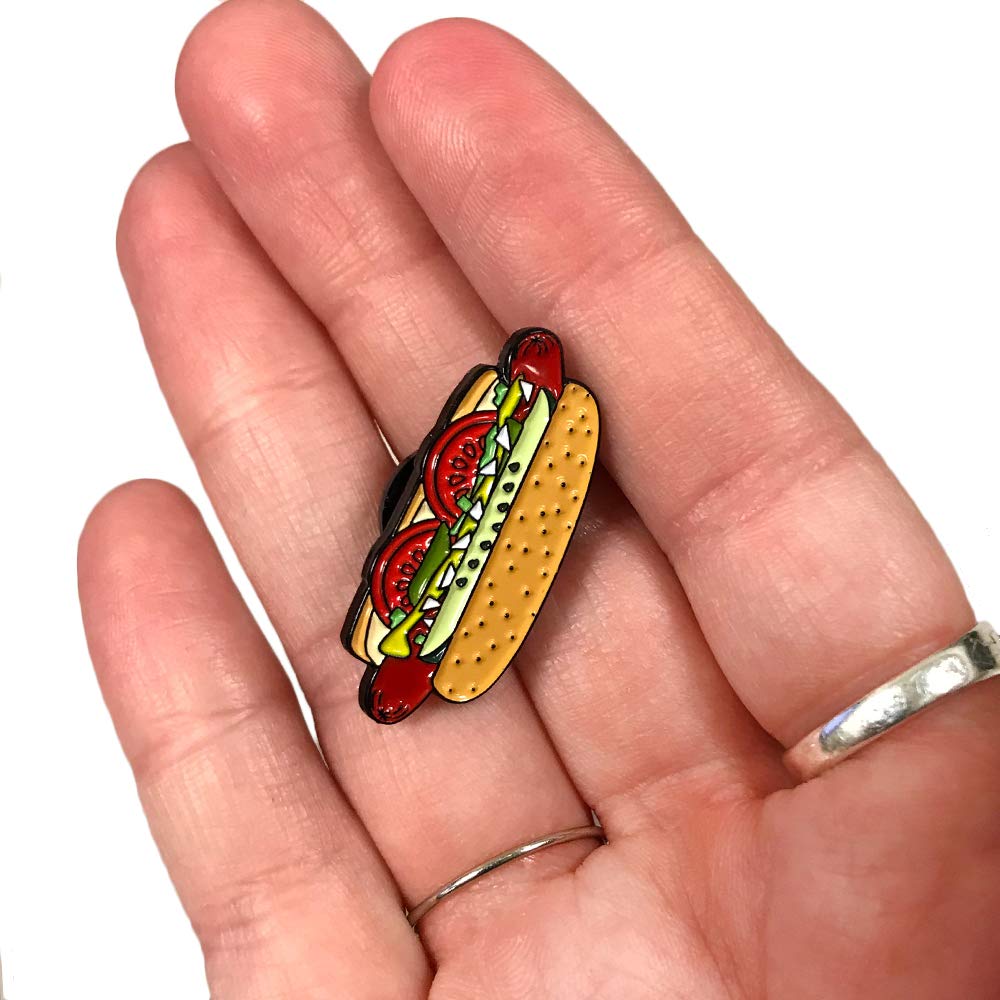 Vintage Food-Themed Enamel Lapel Pins - Cute Brooches for Chefs, Bakers & Food Lovers - Perfect for Aprons, Hats, Jackets & Gift Giving