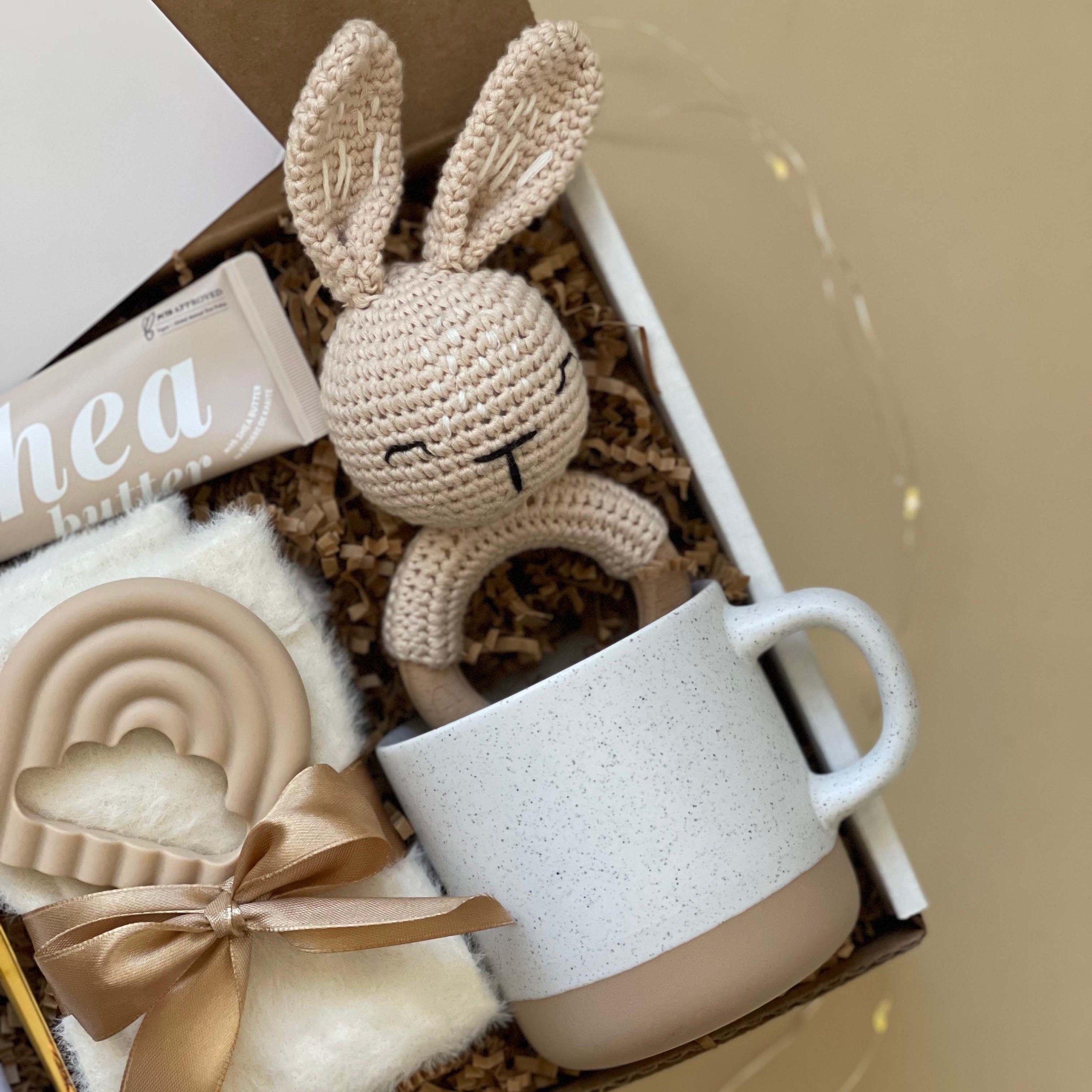 Premium New Mom & Baby Gift Box - Postpartum Care Package for Women After Birth | Thoughtful Push Present for Newborn Boys, Girls & Unisex | Perfect Baby Shower Gift & New Parent Care Package for Hospital or Home Recovery