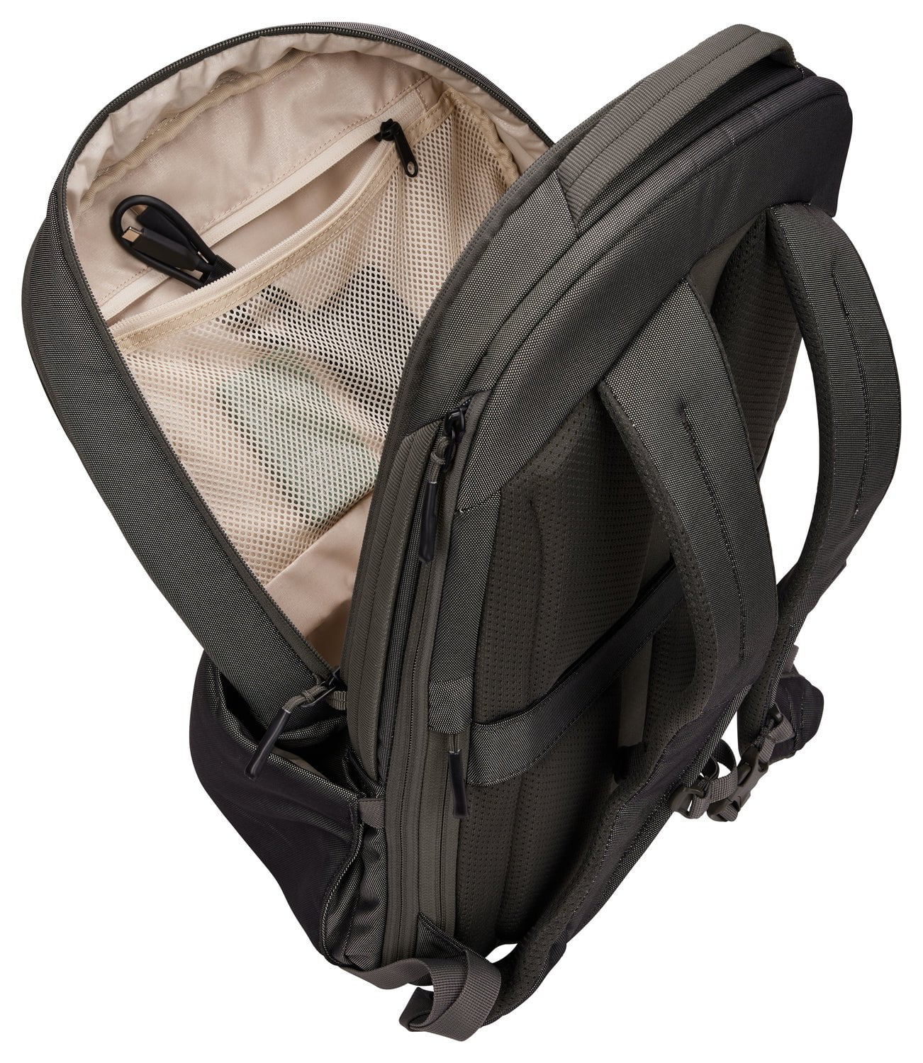 Thule Subterra 2 27L Laptop Backpack for Men & Women - Water-Resistant Travel & Work Backpack with Padded Laptop Compartment (Fits 15